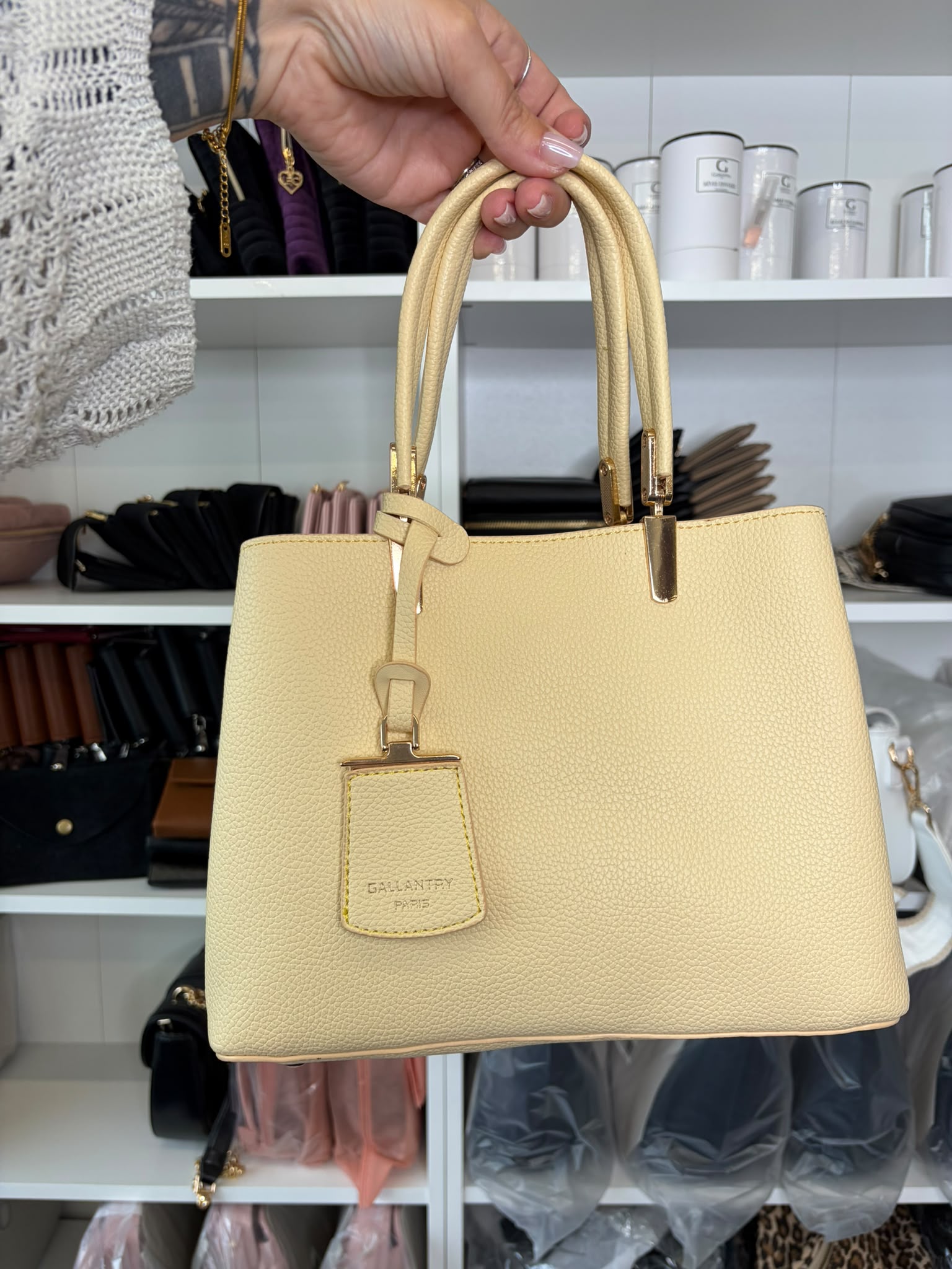 'Bella' in Buttergelb | Tasche