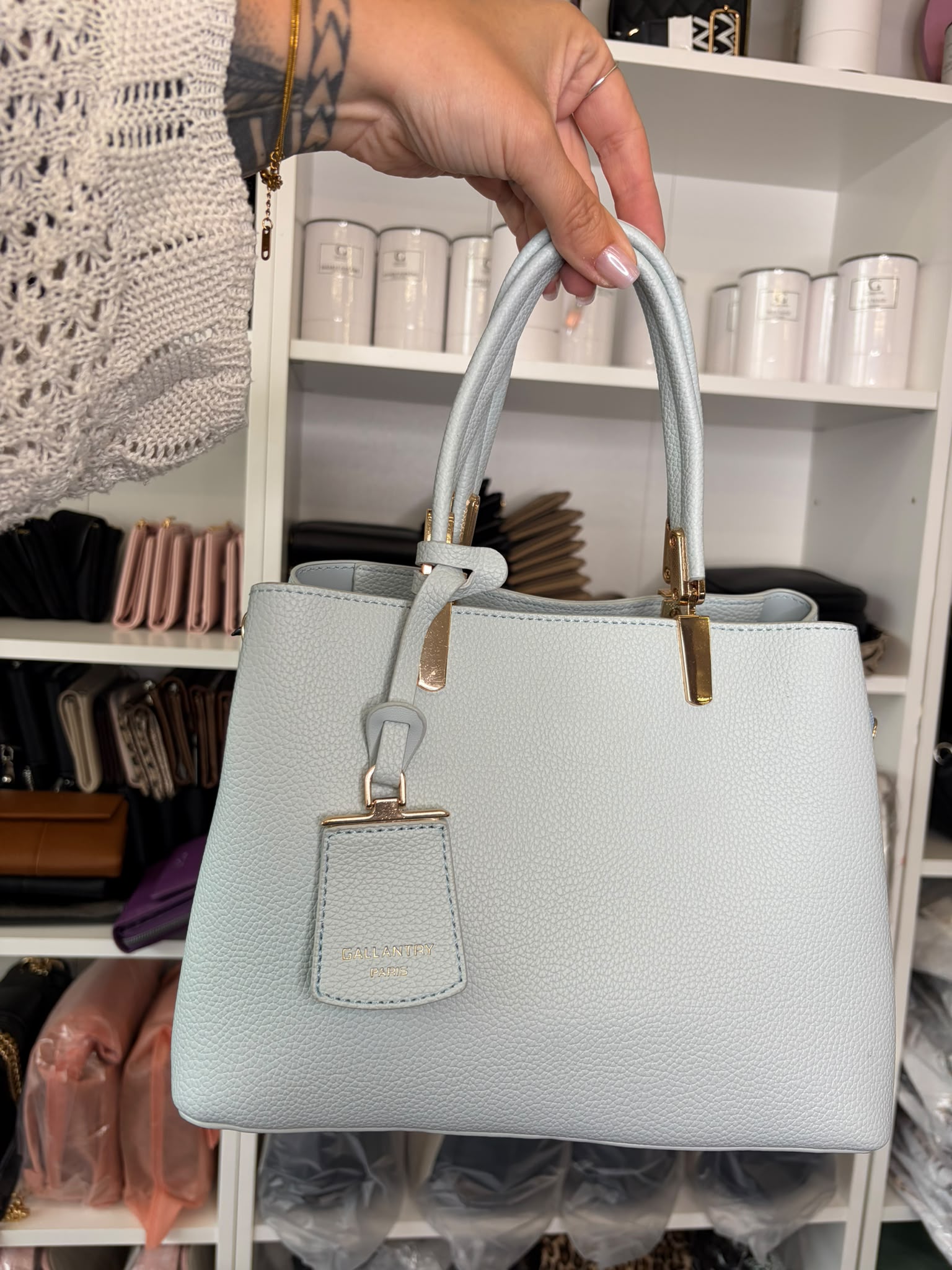 'Bella' in Blau | Tasche