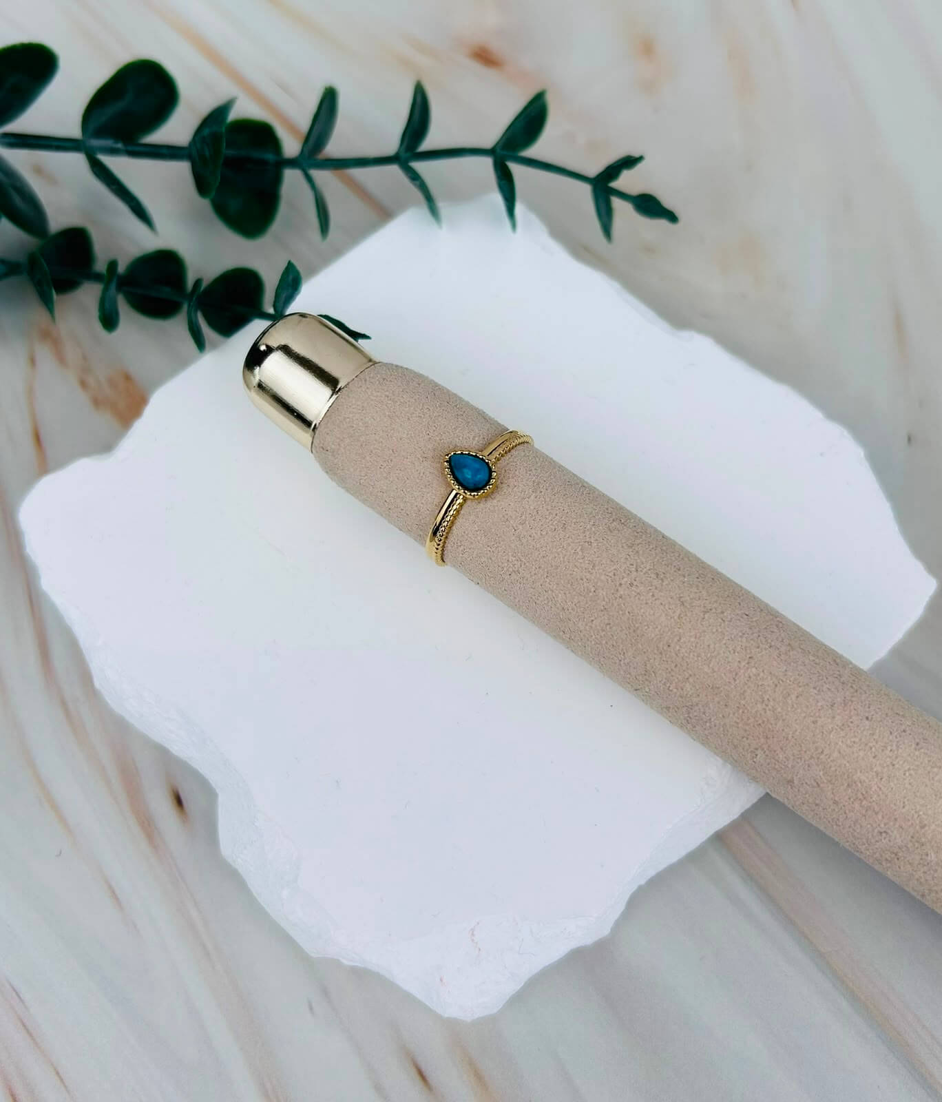 Ring 'Kleine Tropfen' | Ring Nr. 8 - HAAR-ANKER