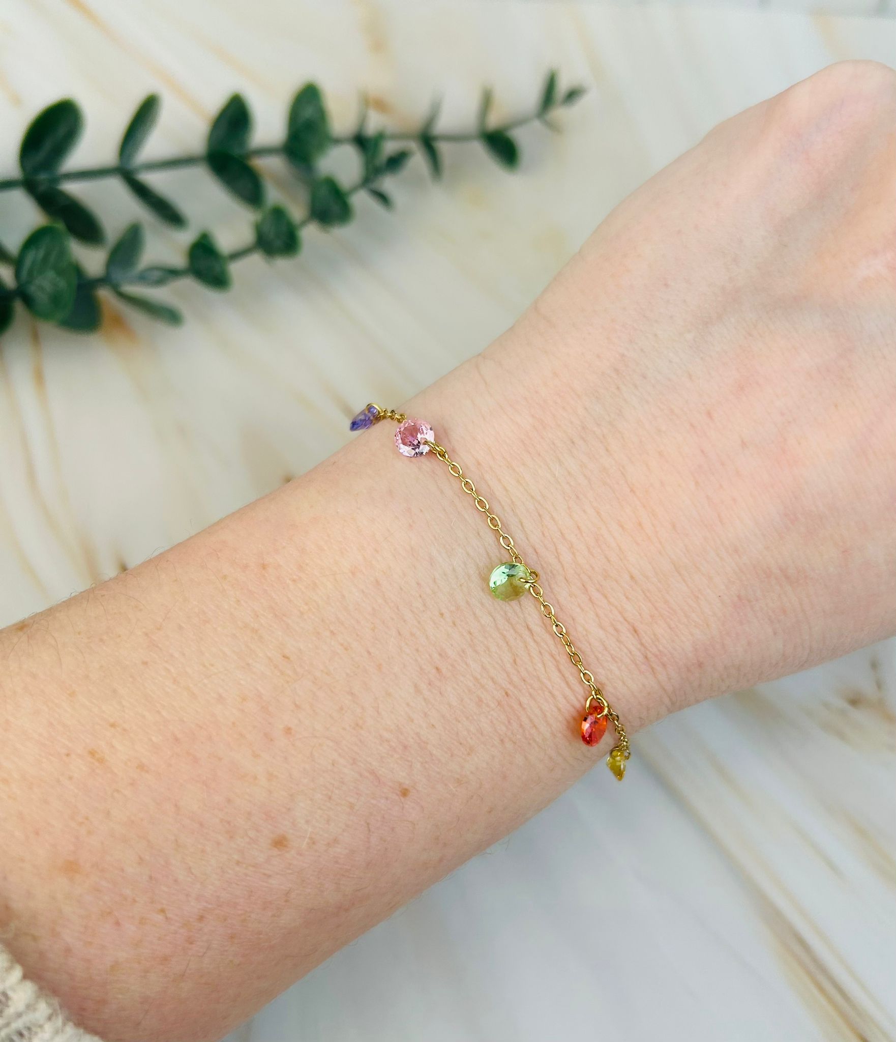 Bunte Steine | Armband
