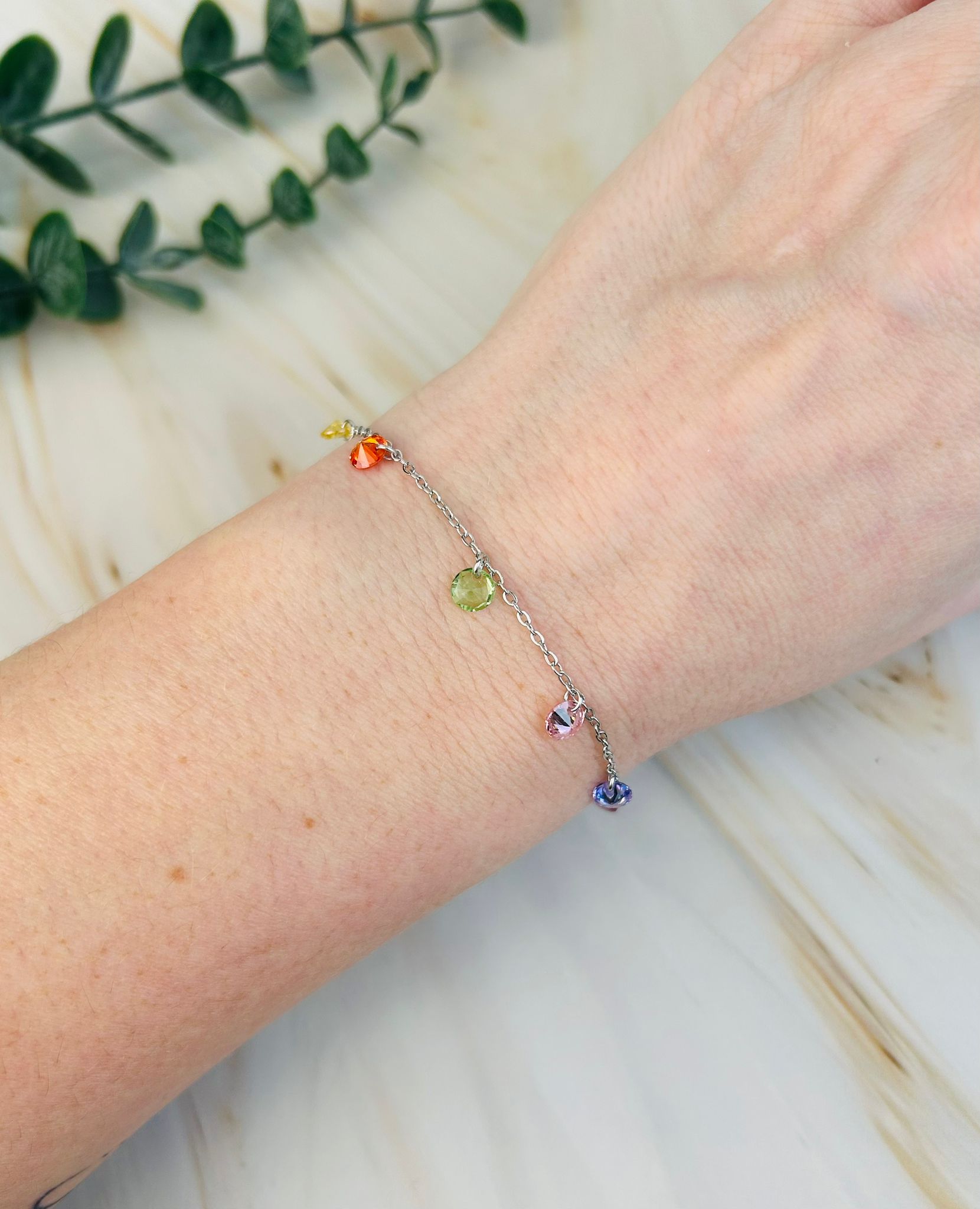 Bunte Steine | Armband
