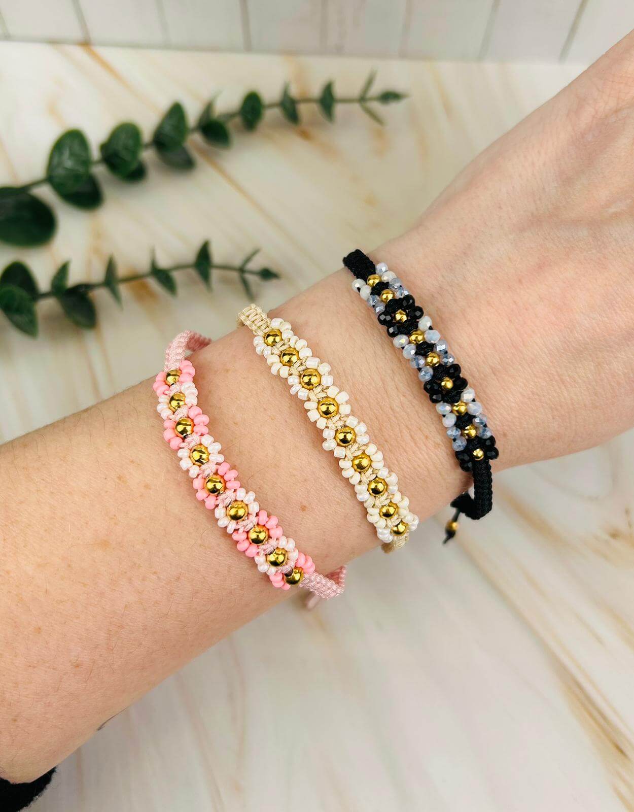 Armbänder mit Blumen | Armband – HAAR-ANKER