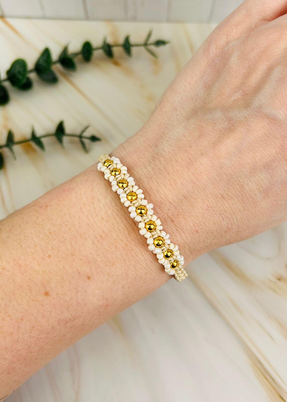 Armbänder mit Blumen | Armband – HAAR-ANKER