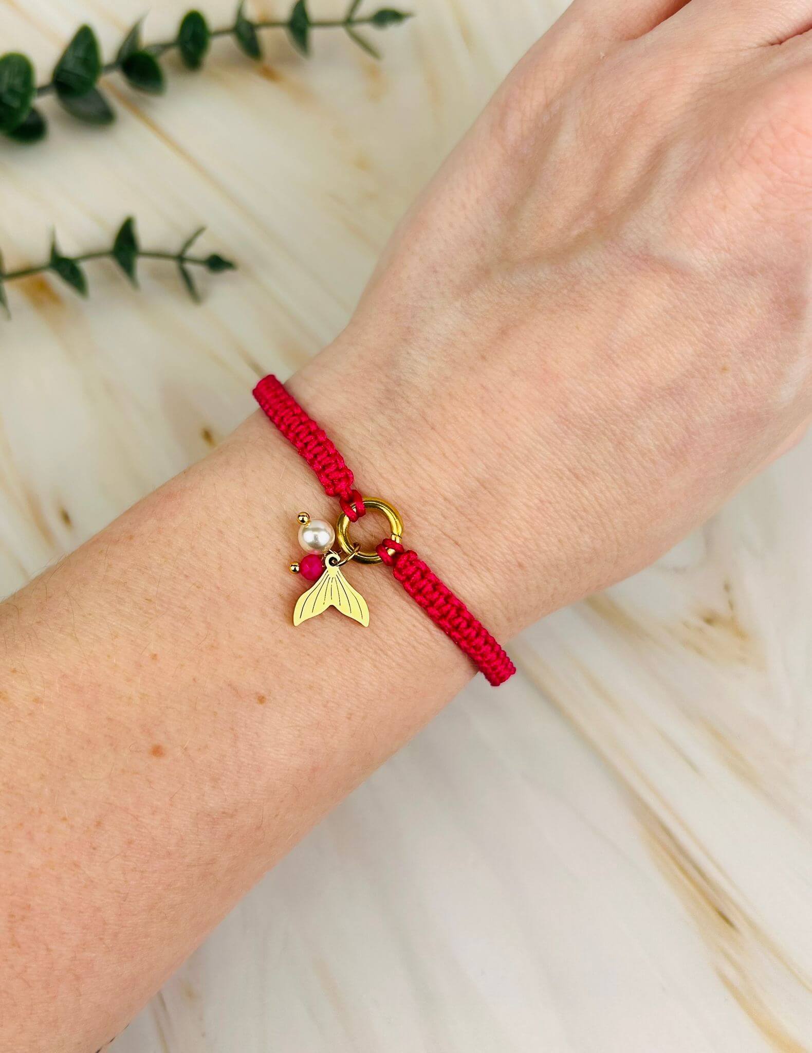 Flossenarmband verschied. Farben | Armband – HAAR-ANKER