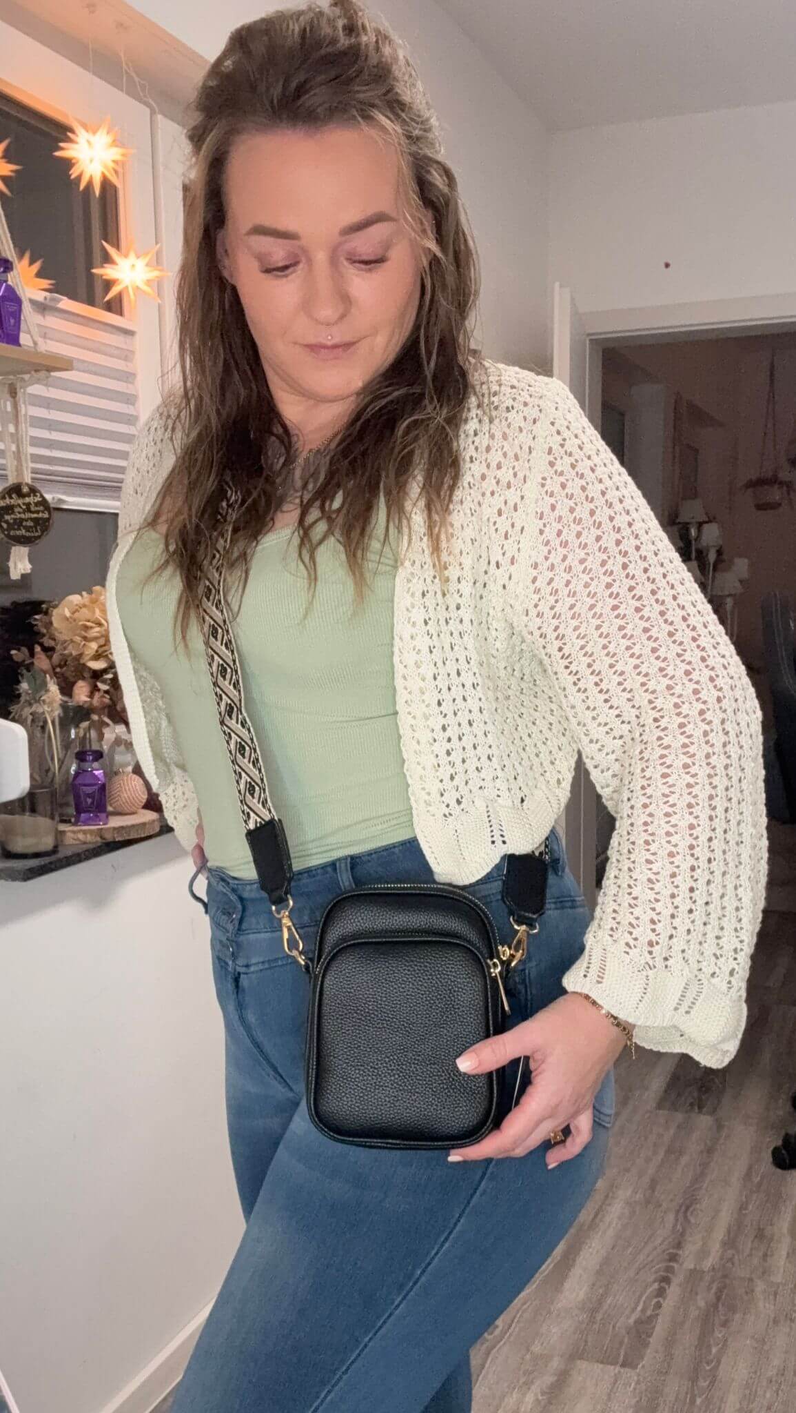 Umhängetasche Schwarz | Tasche – HAAR-ANKER