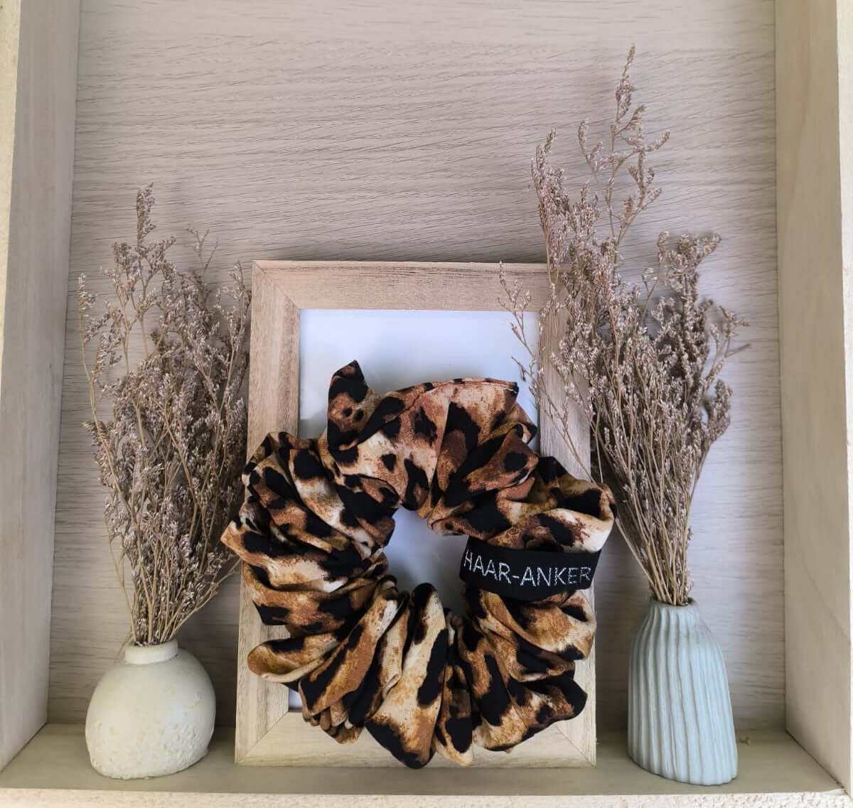 Leo-Kollektion – Viskose | XXL-Scrunchie - HAAR-ANKER