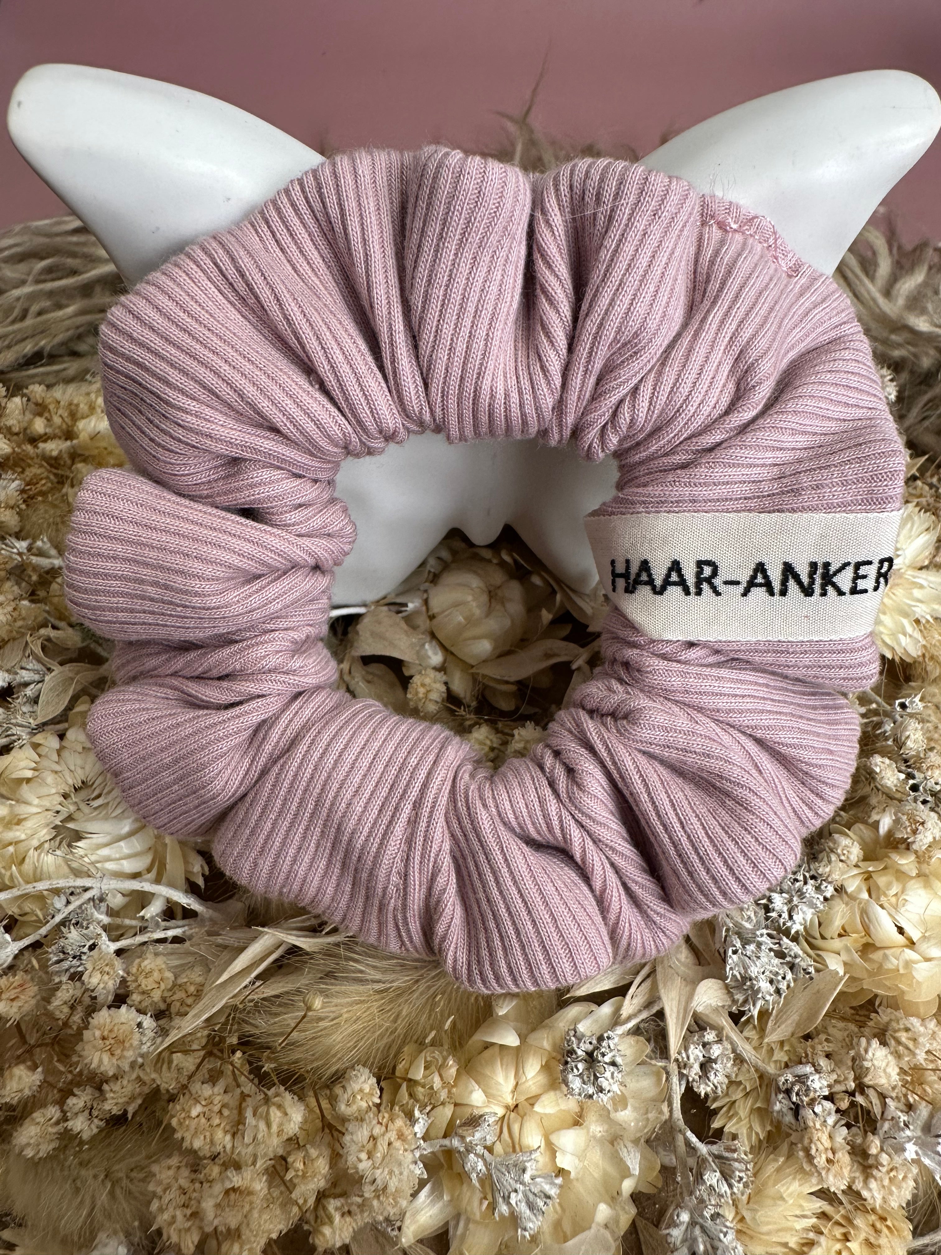 Rippjersey | Scrunchie // HAAR-ANKER