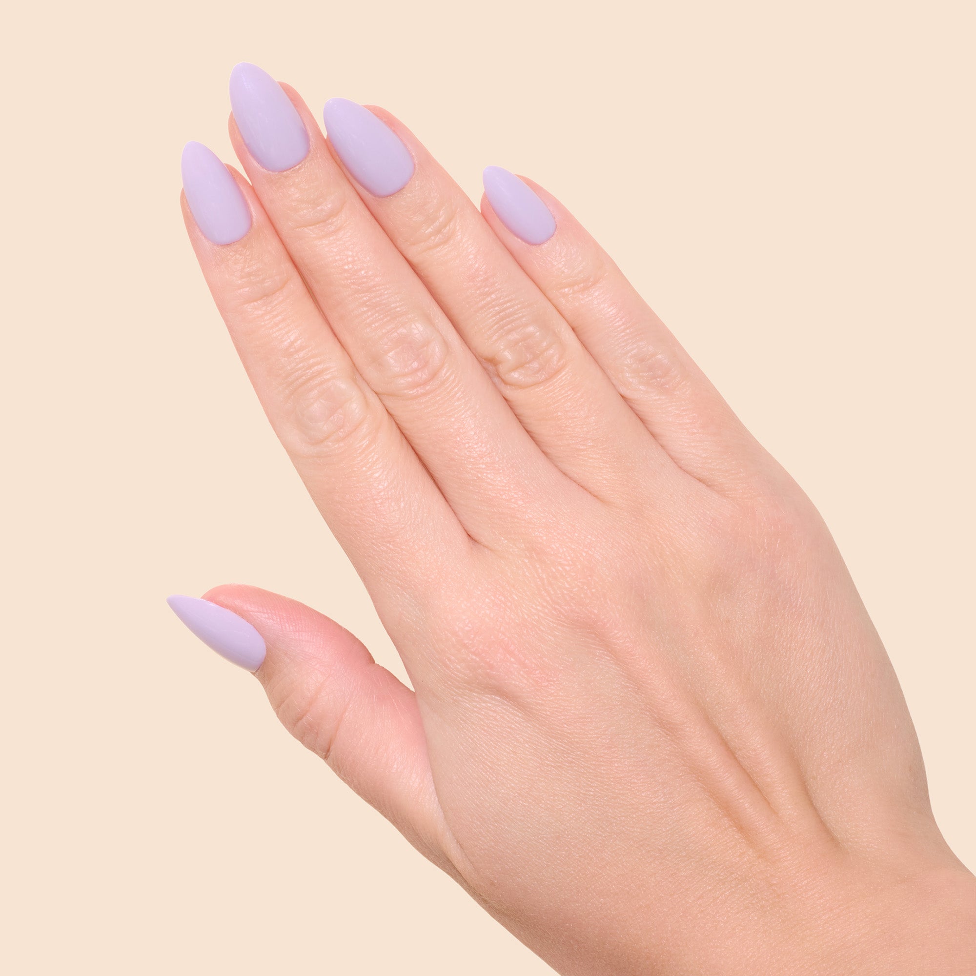 'Lilac Dream' Soft Gel Press Ons | Short Almond