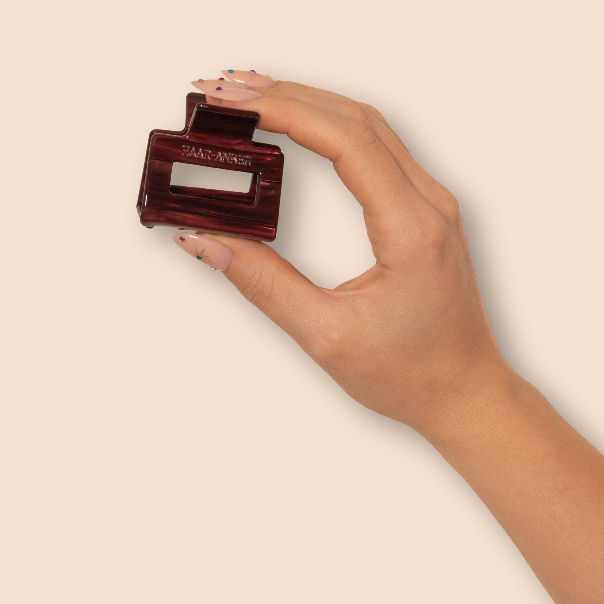 Shining Red | Haarklammer