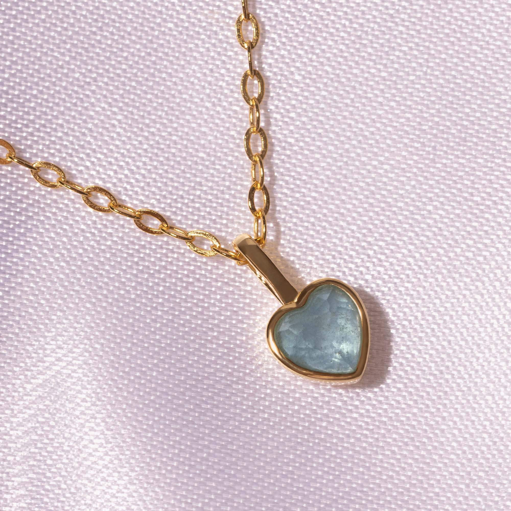 Geburtssteine Herz Gold | Charms / HAAR-ANKER