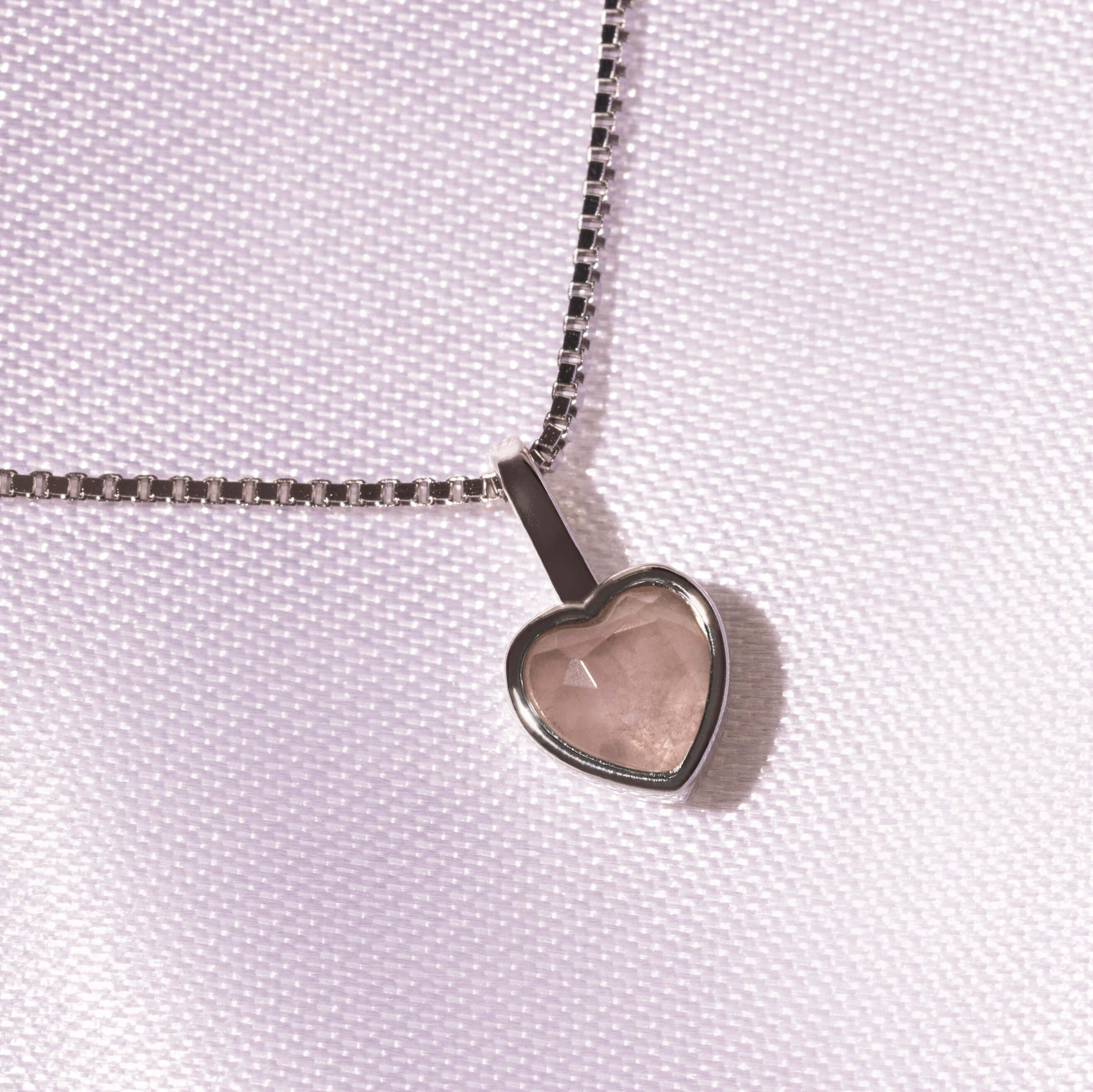 Geburtssteine Herz Silber | Charms / HAAR-ANKER