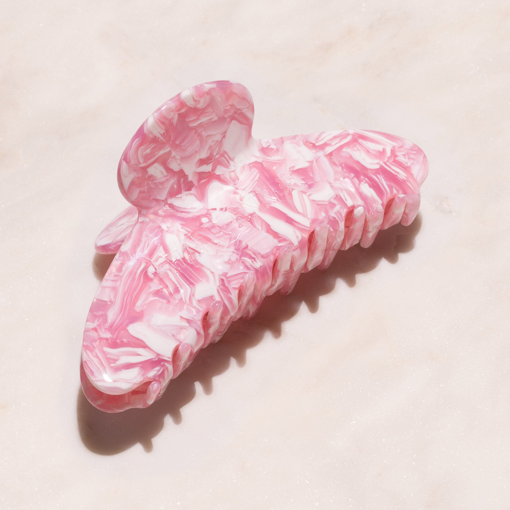 Pink Marble | Haarklammer