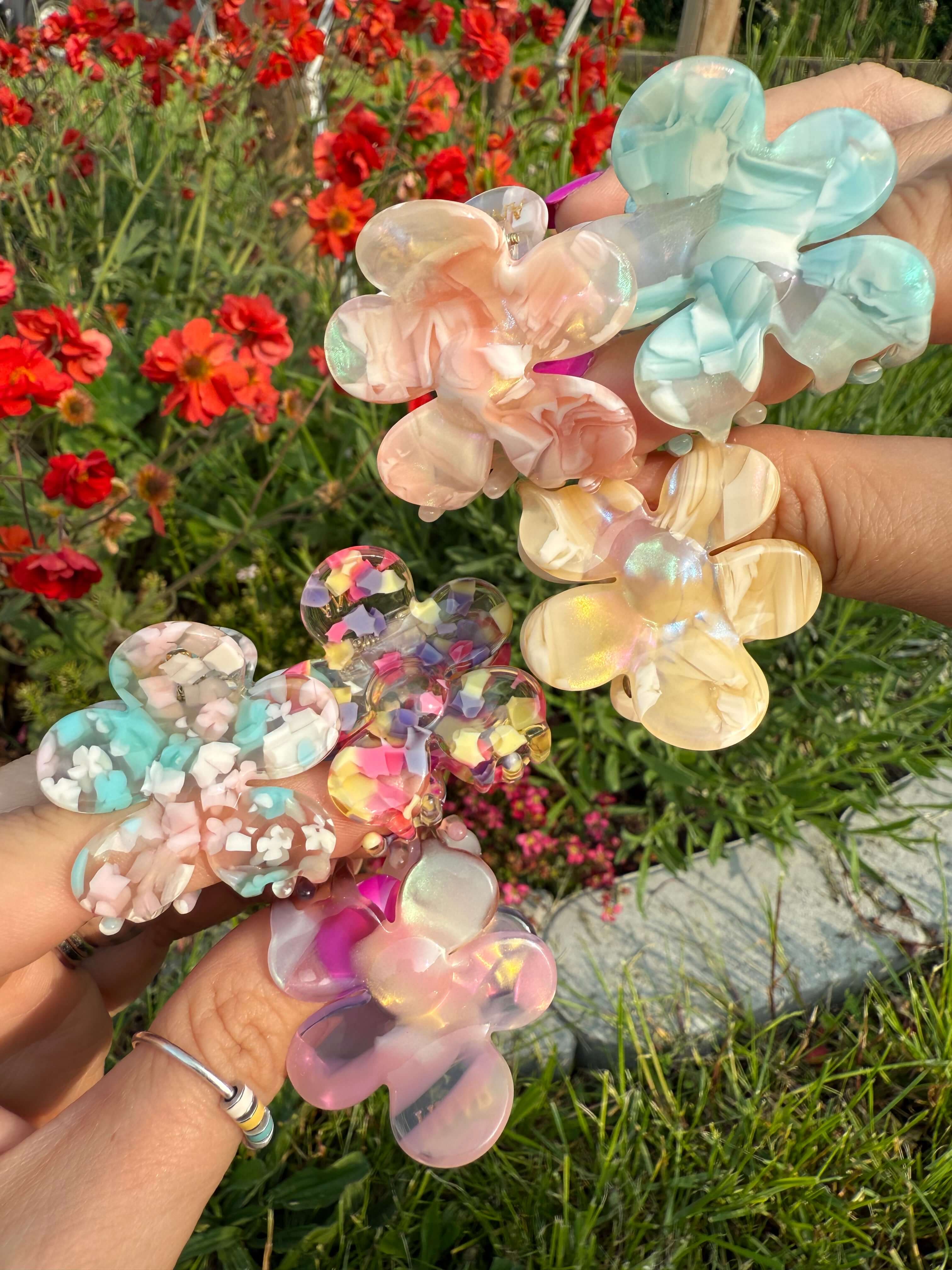 Blumenklammer Klein | Haarklammer
