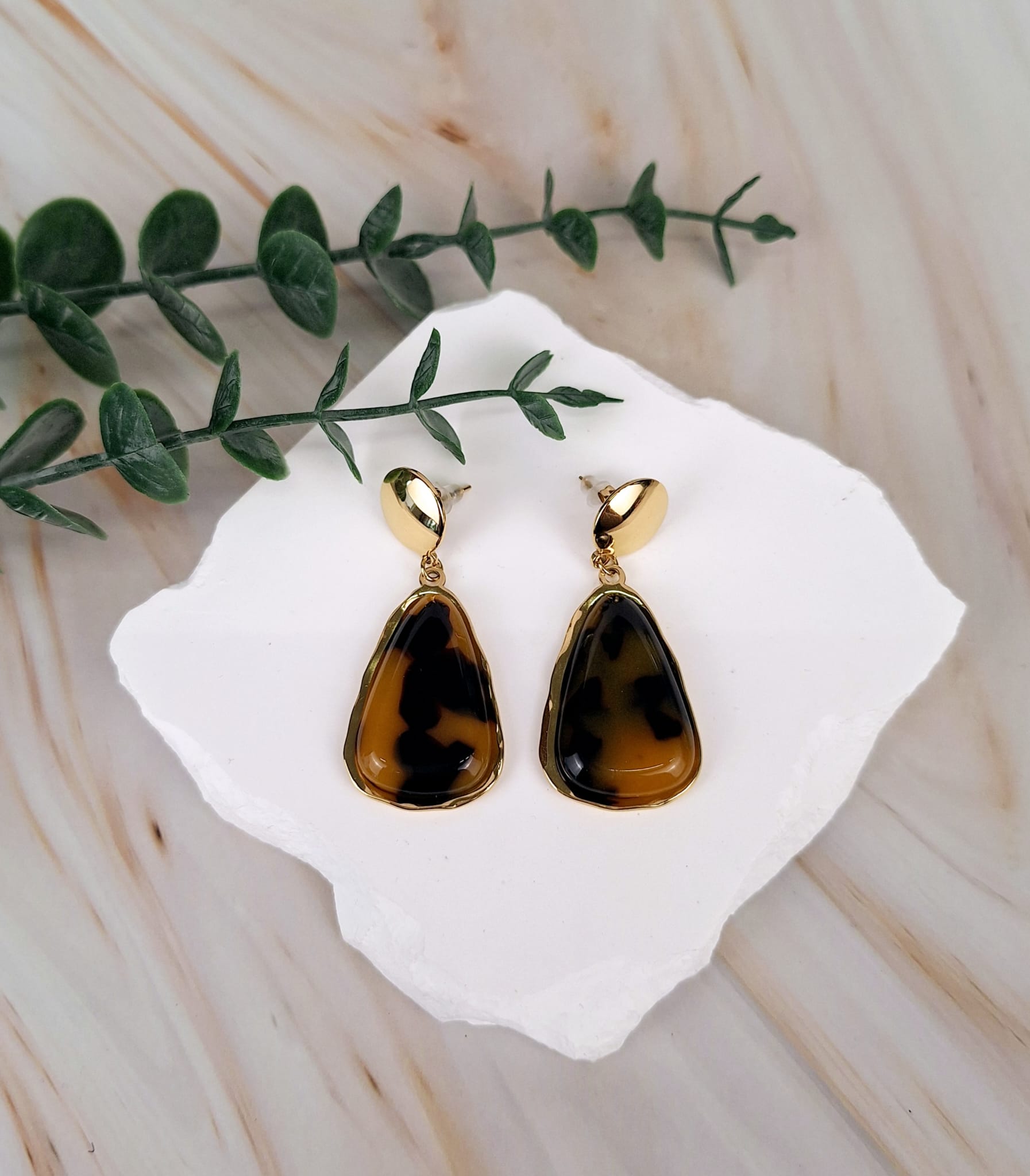 Leo-Ohrringe Nr. 3 | Ohrringe | HAAR-ANKER