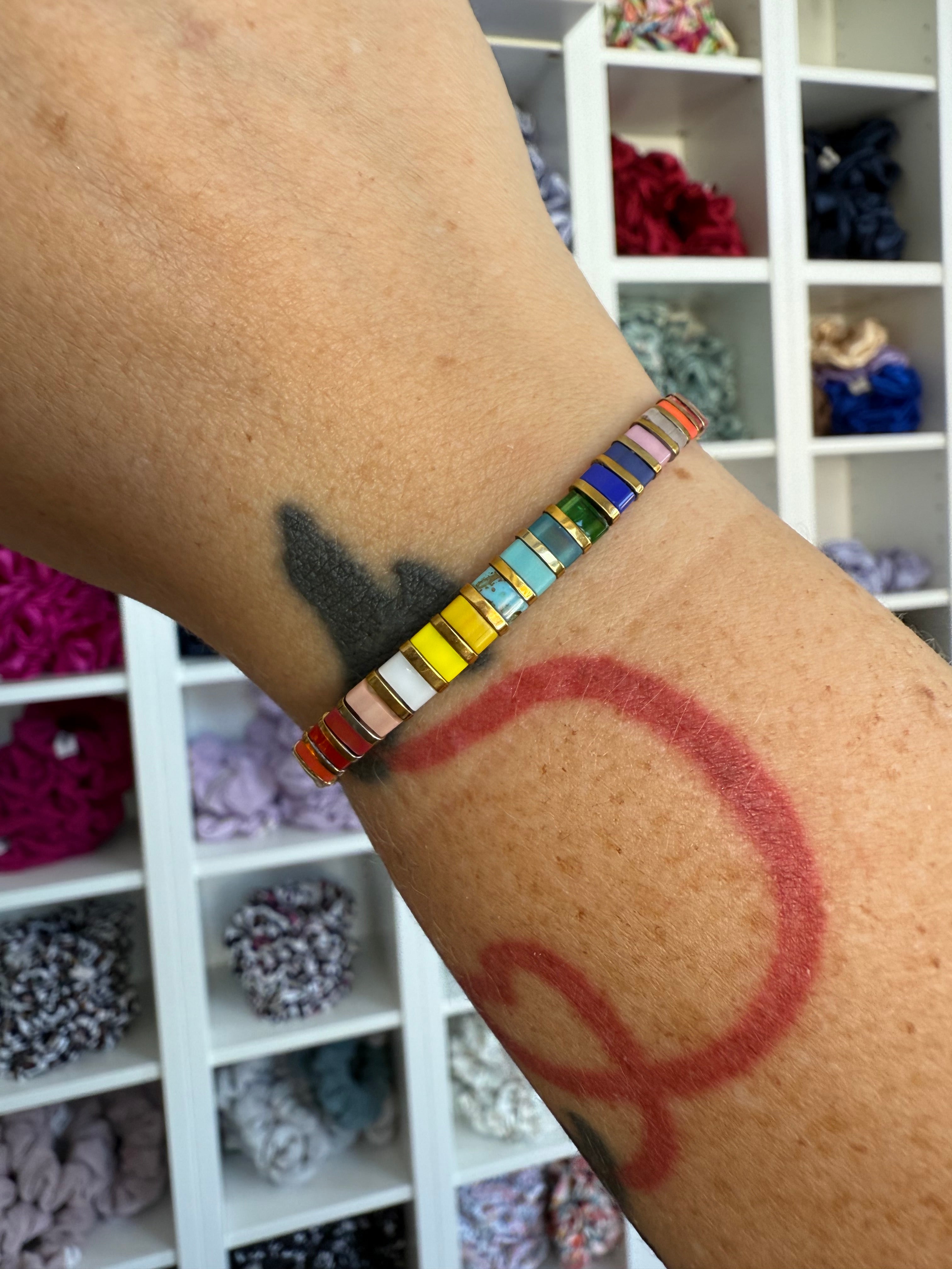 Bunte Platten | Armband