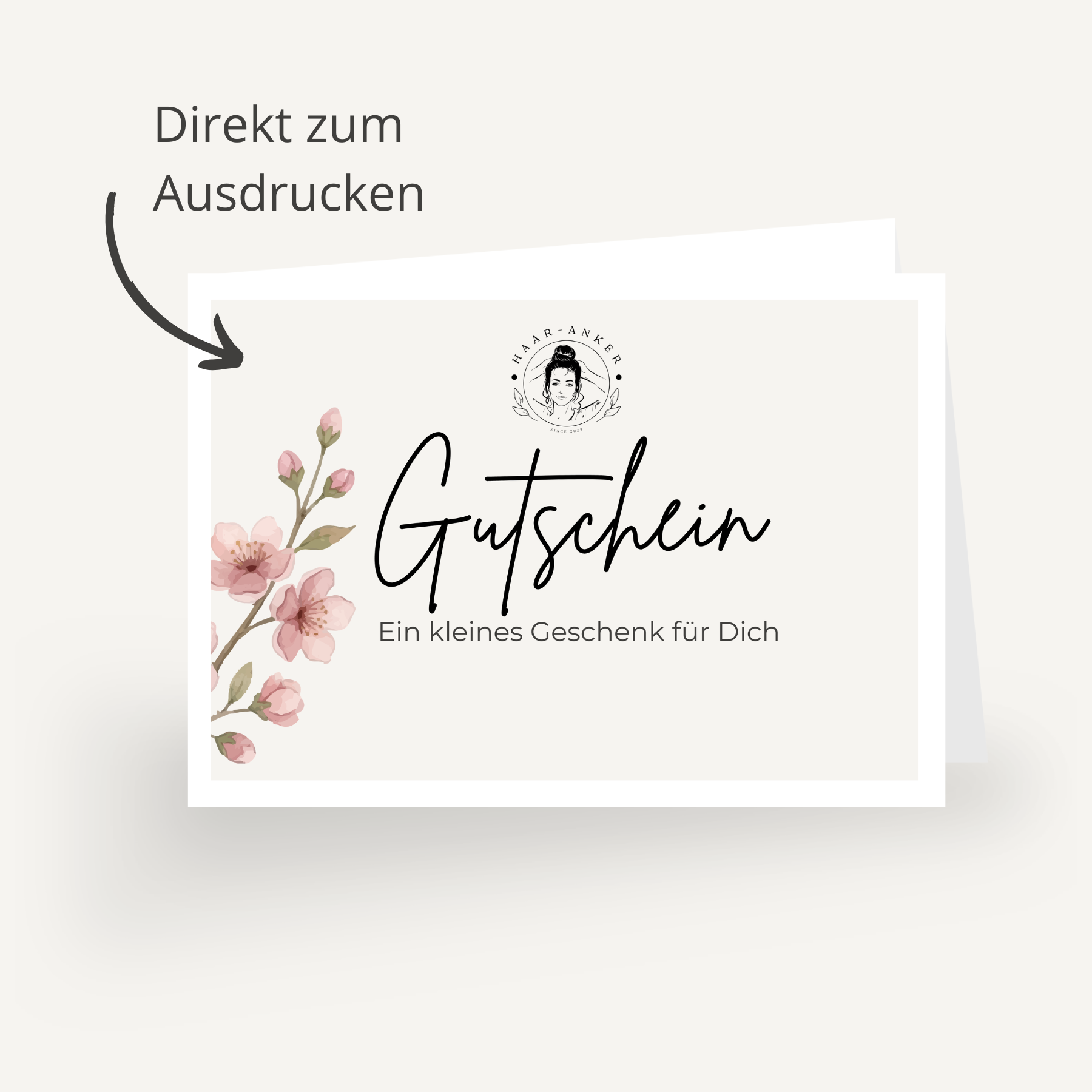Geschenkgutschein 'Flower'🌷