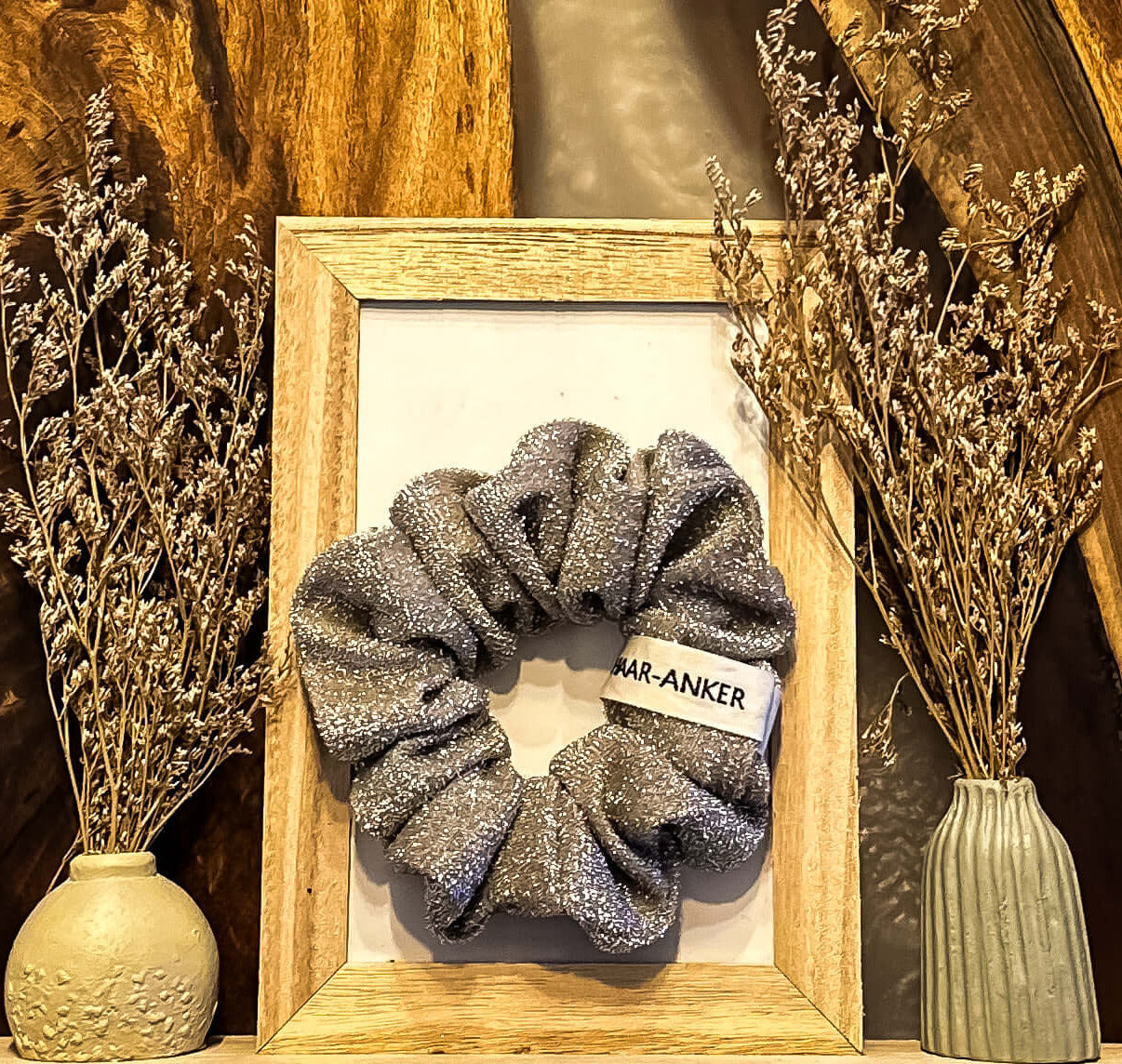 Glitzer Jersey | Scrunchie | HAAR-ANKER