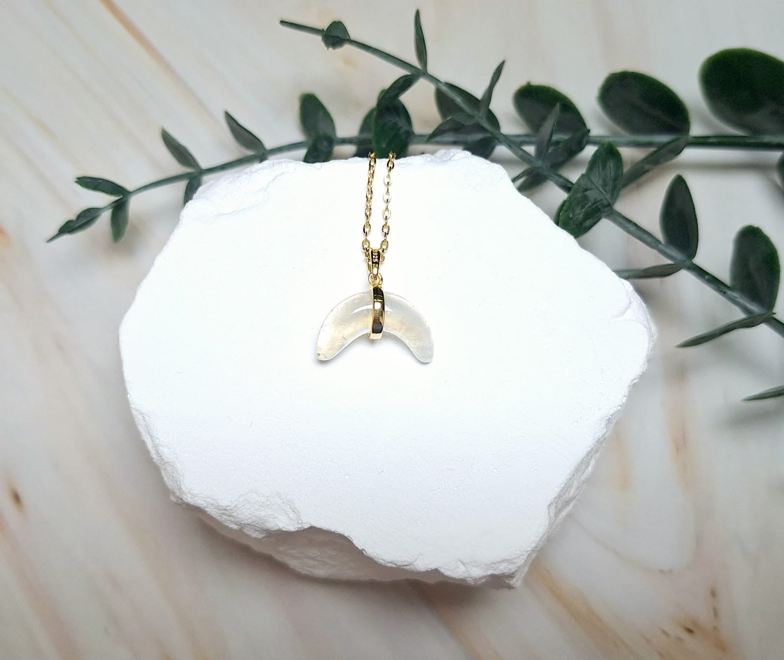 Mondkette Gold verschied. Varianten | Halskette