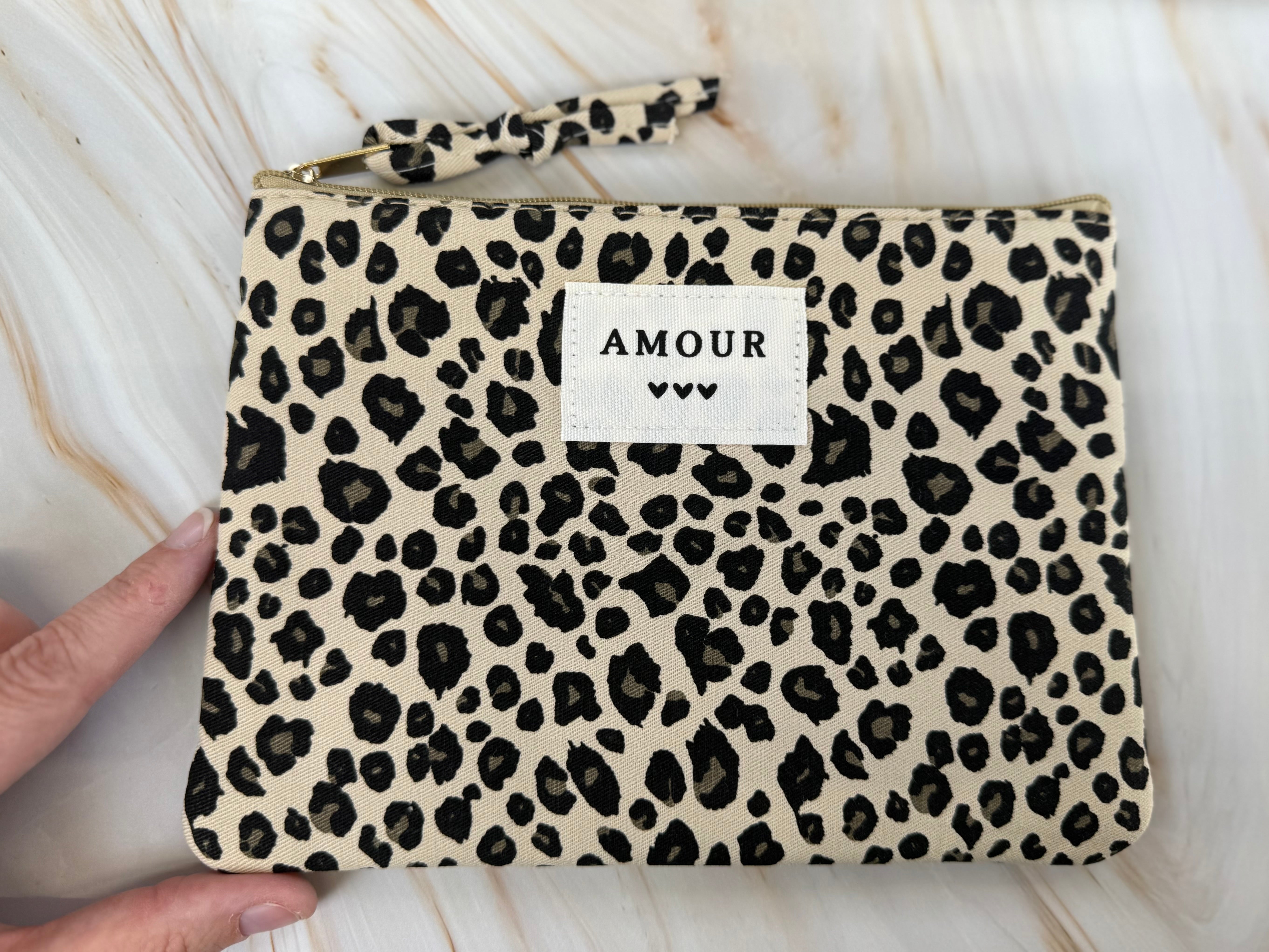 Kramtasche 'Leo' Beige | Tasche