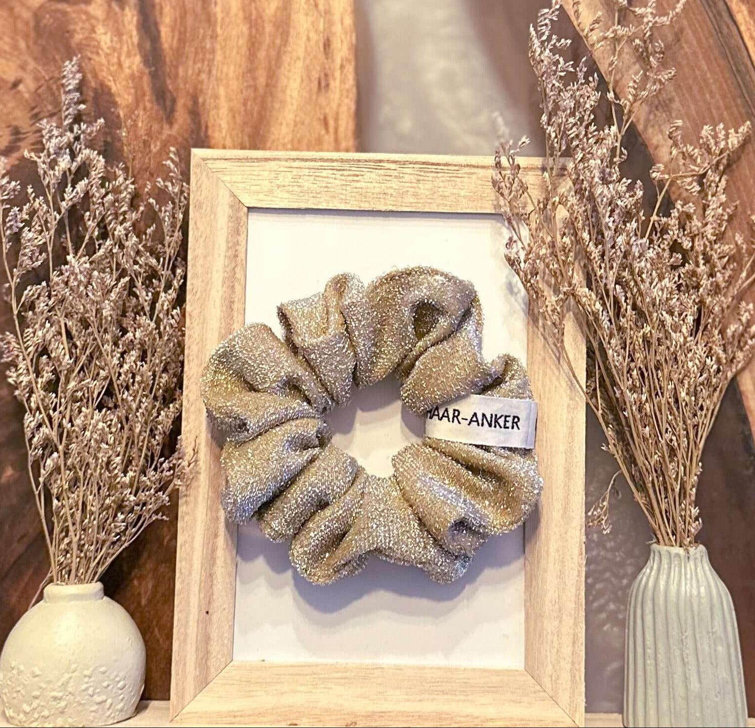 Glitzer Jersey | Scrunchie | HAAR-ANKER