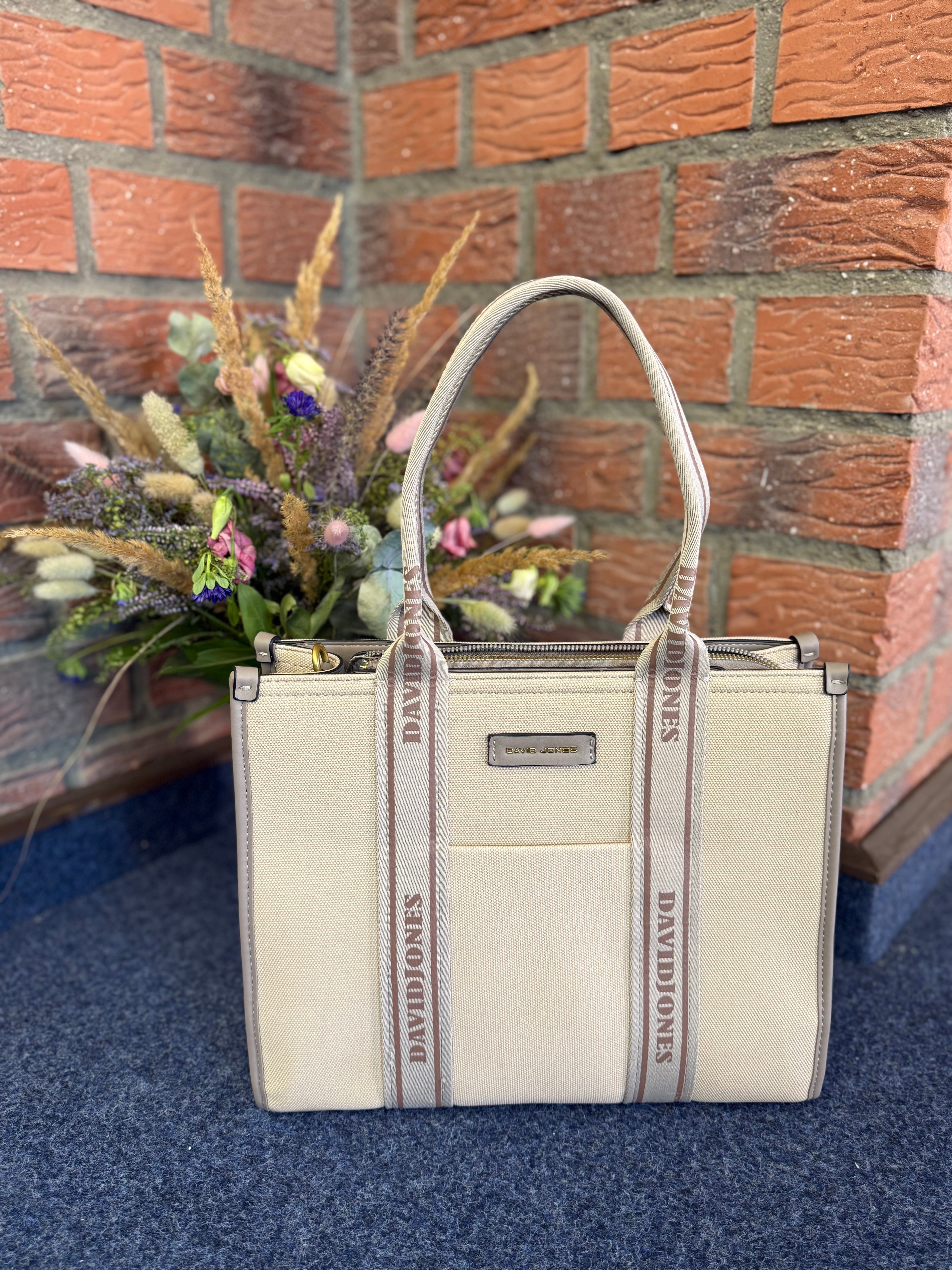 "Big Greta" Beige | Tasche / HAAR-ANKER
