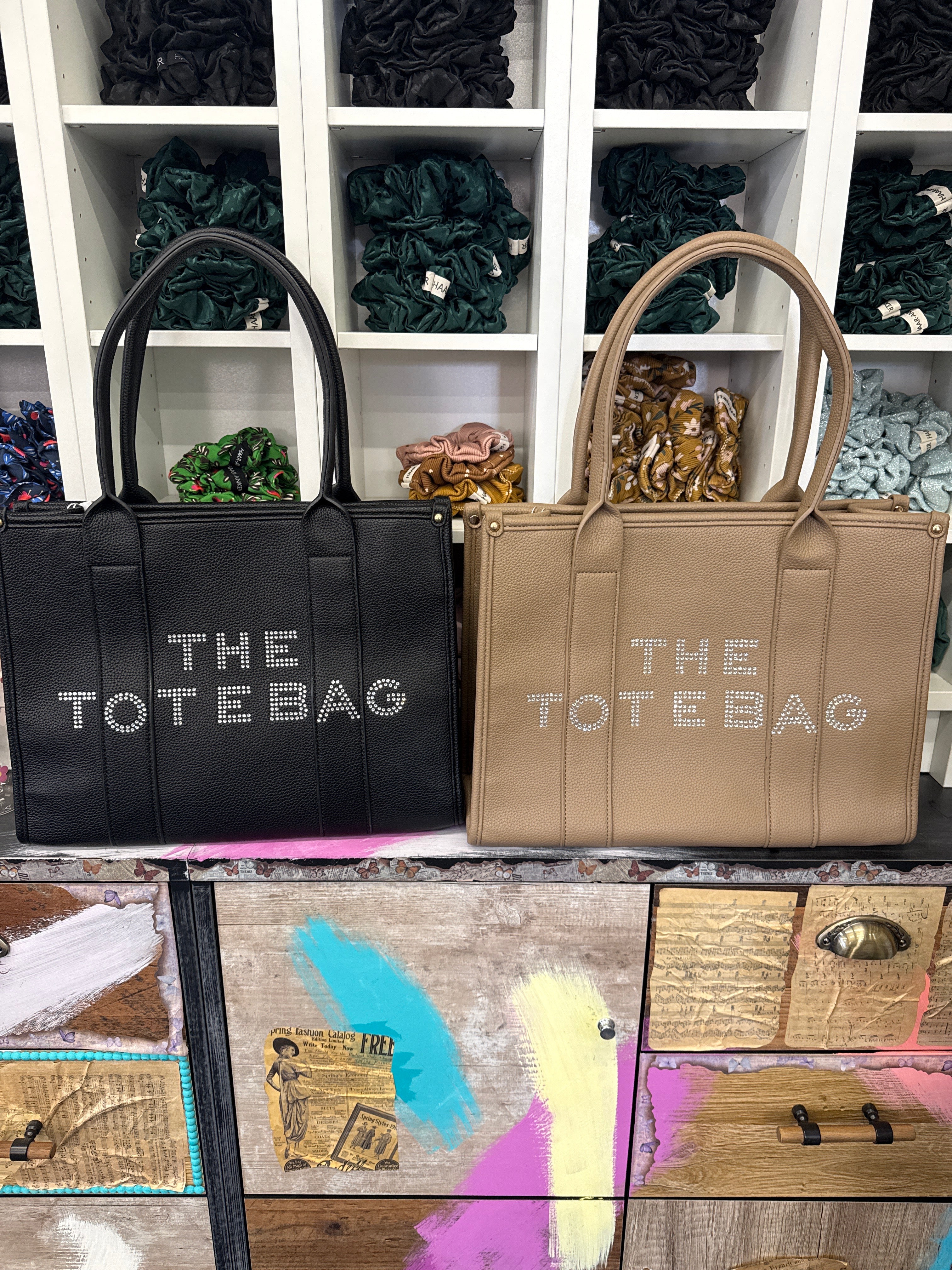 THE TOTE BAG Glitzer | Tasche / HAAR-ANKER
