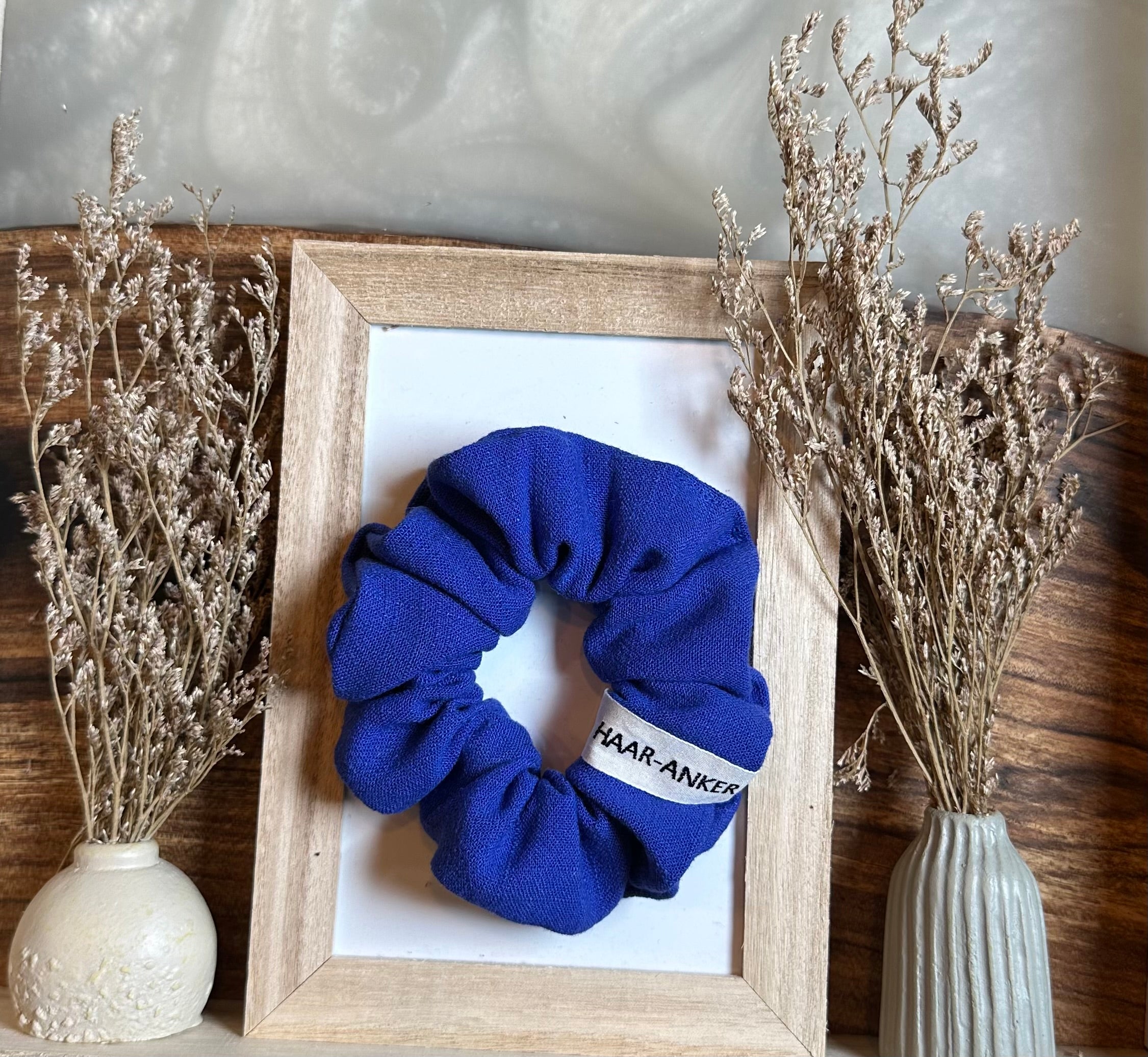 Viskose-Leinen | Scrunchie // HAAR-ANKER