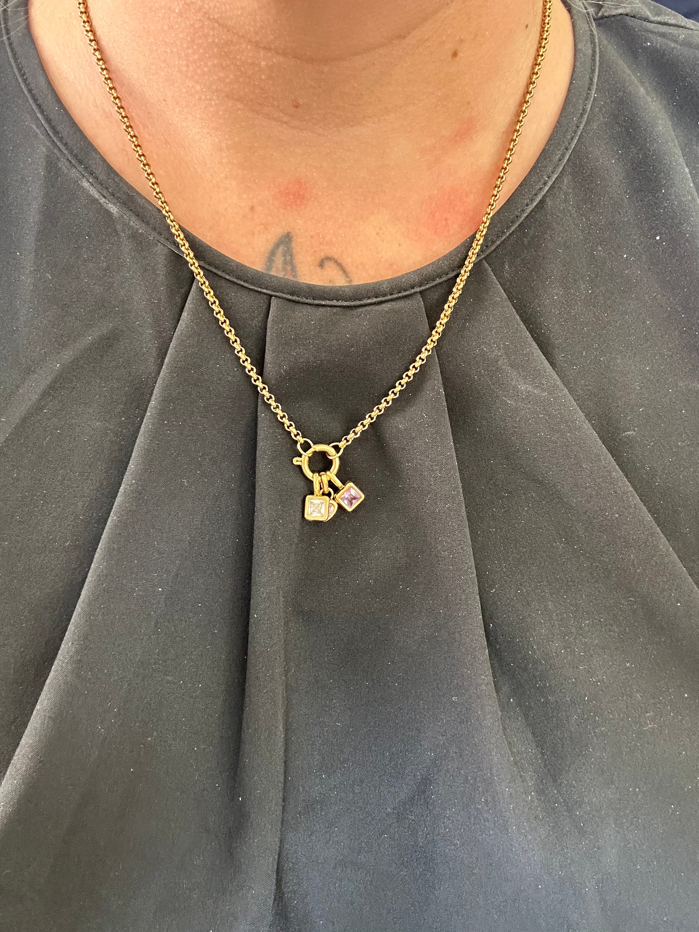 Charmkette Gold 2(ohne Charms) | Halskette