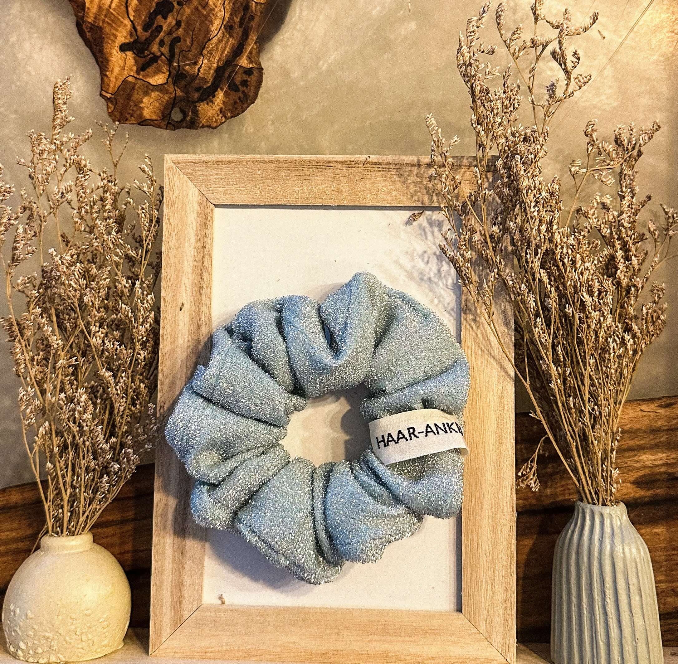 Glitzer Jersey | Scrunchie | HAAR-ANKER