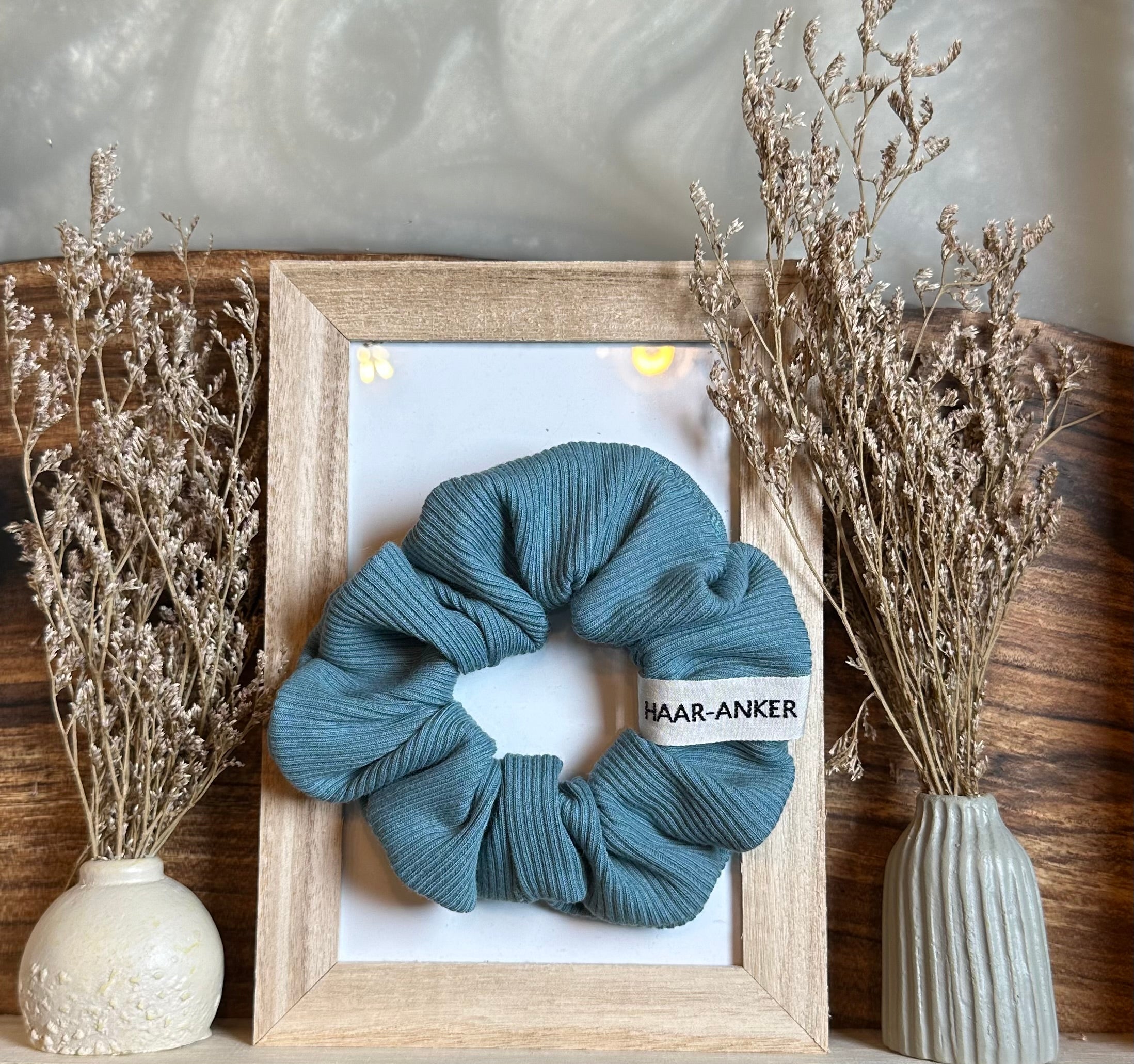 Rippjersey | Scrunchie // HAAR-ANKER