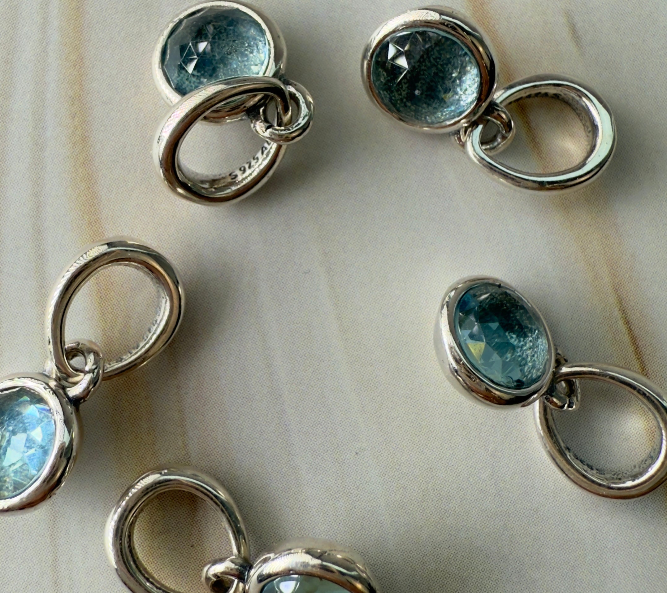 Geburtssteine 925er Sterling Silber | Charms