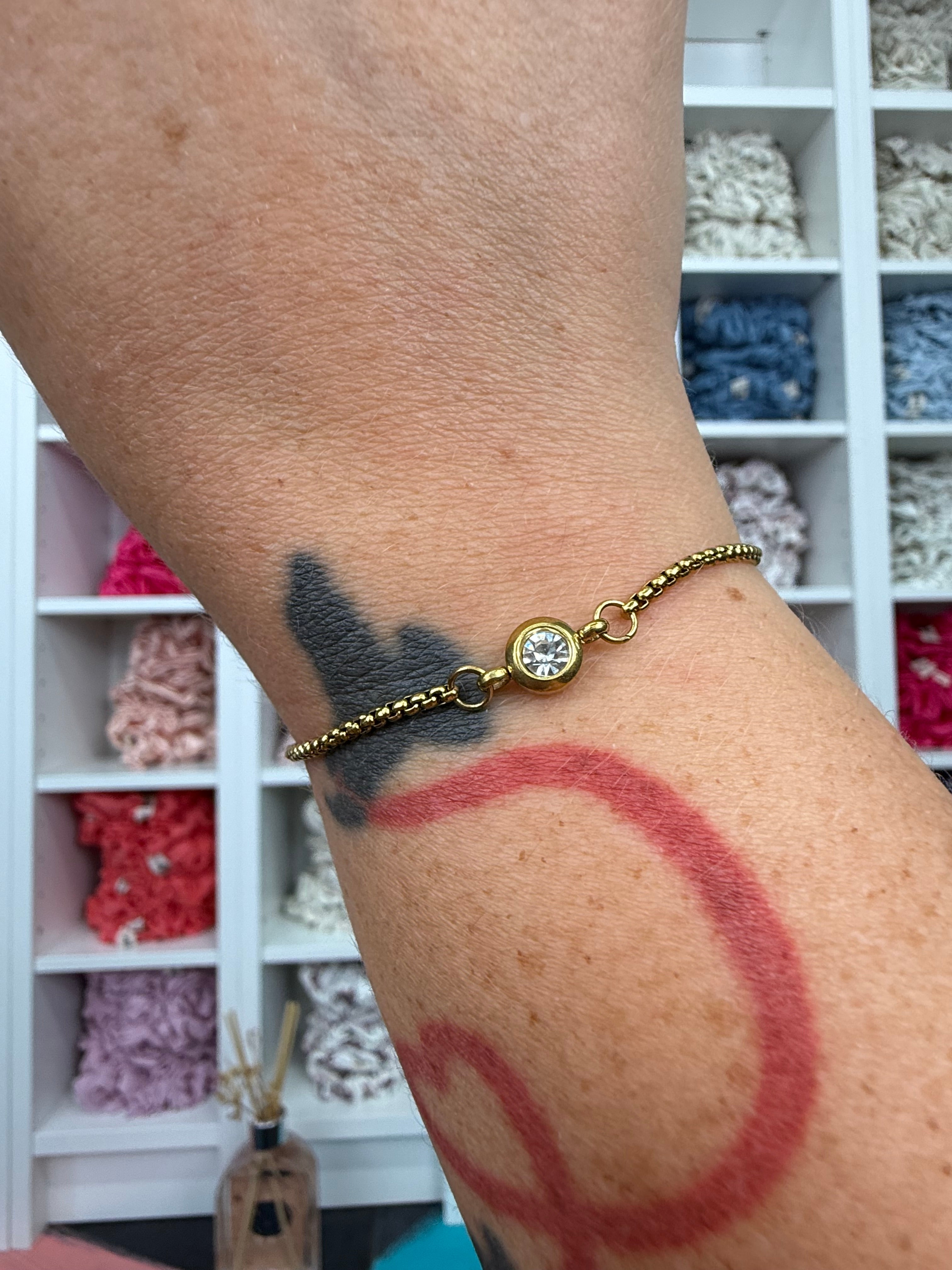 Armband mit Geburtsstein Gold | Armband
