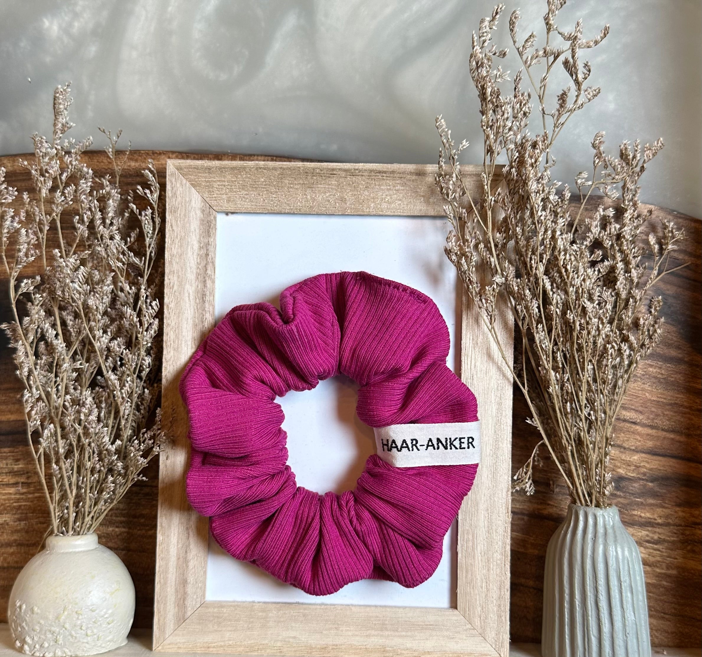 Rippjersey | Scrunchie // HAAR-ANKER