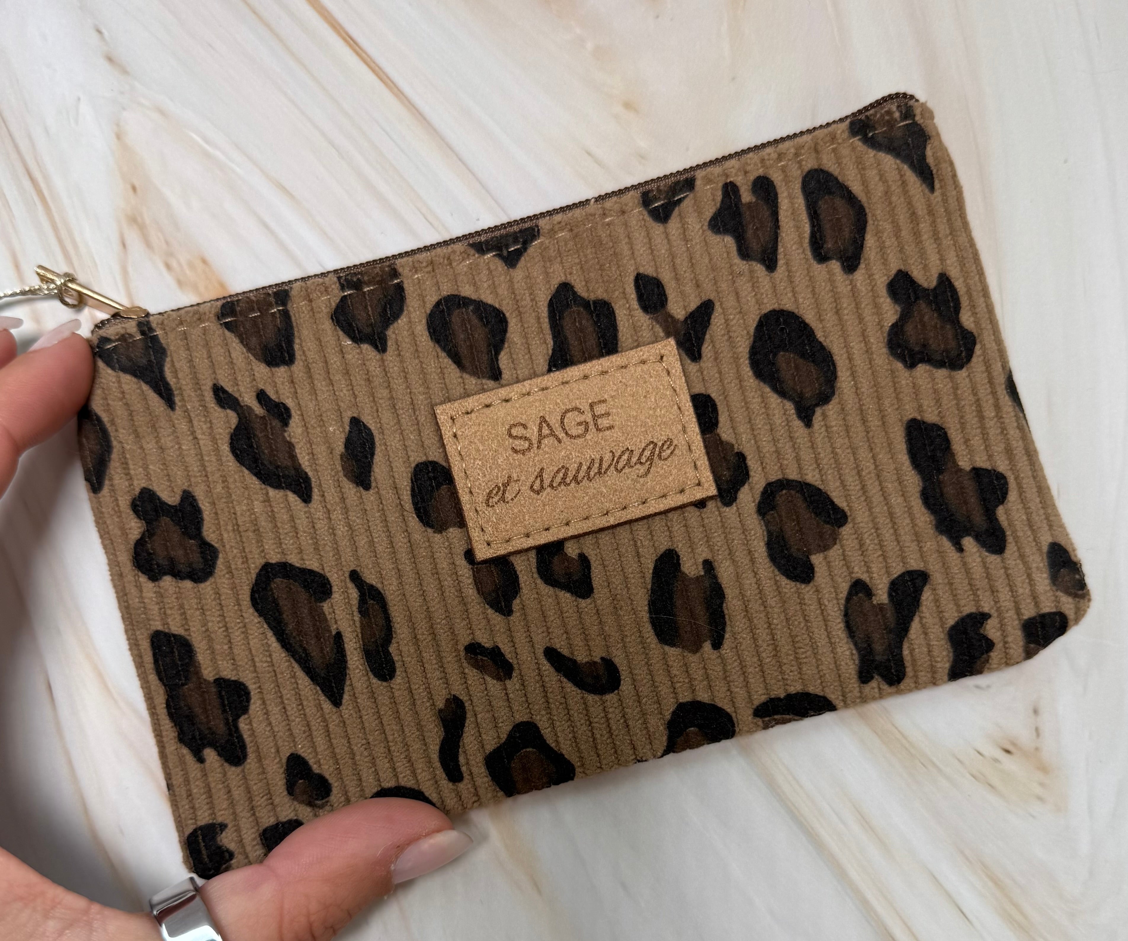Kleine Kramtasche 'Leo' Braun | Tasche