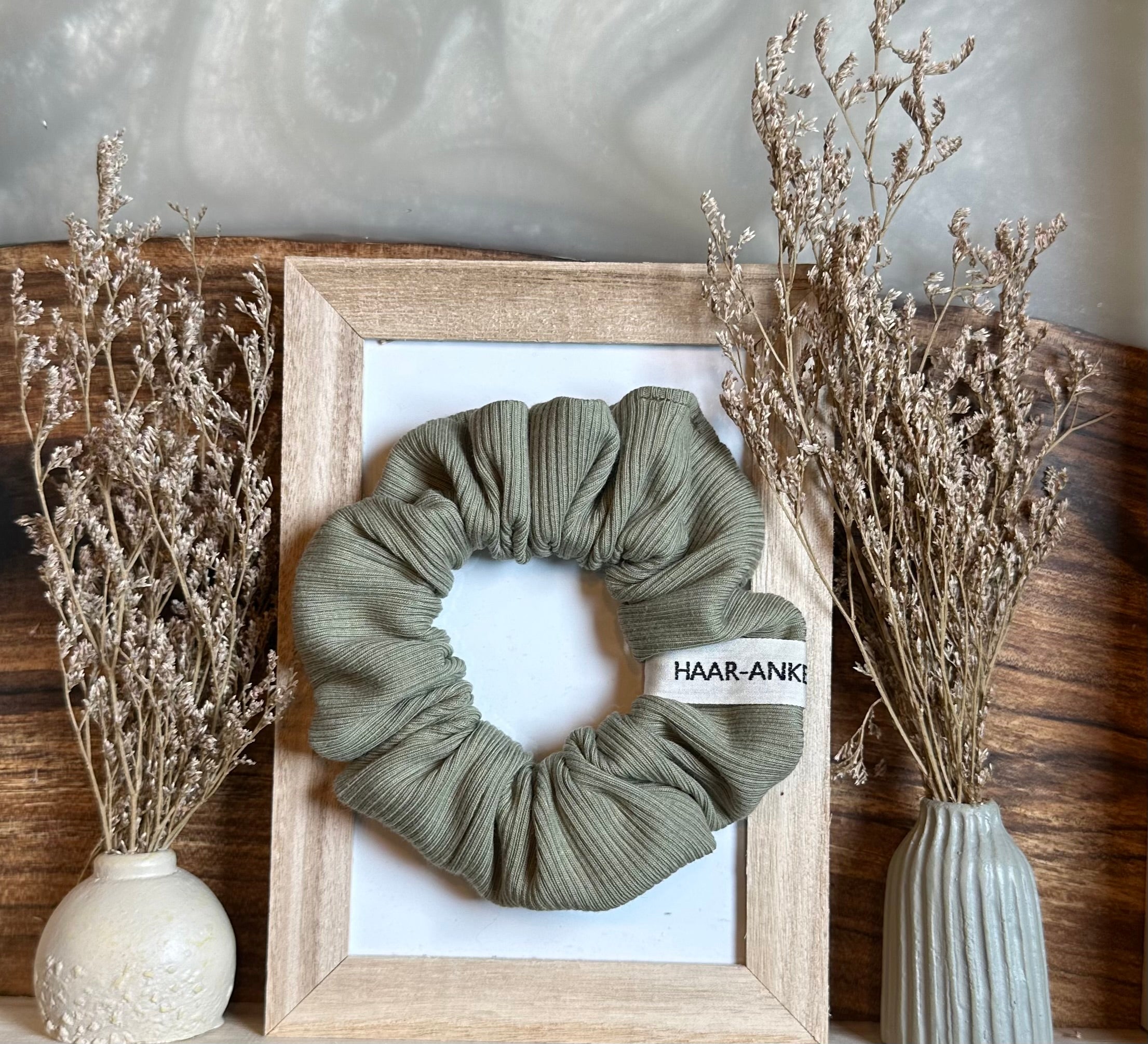 Rippjersey | Scrunchie // HAAR-ANKER