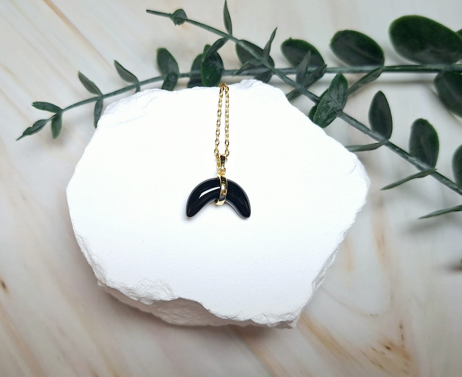 Mondkette Gold verschied. Varianten | Halskette