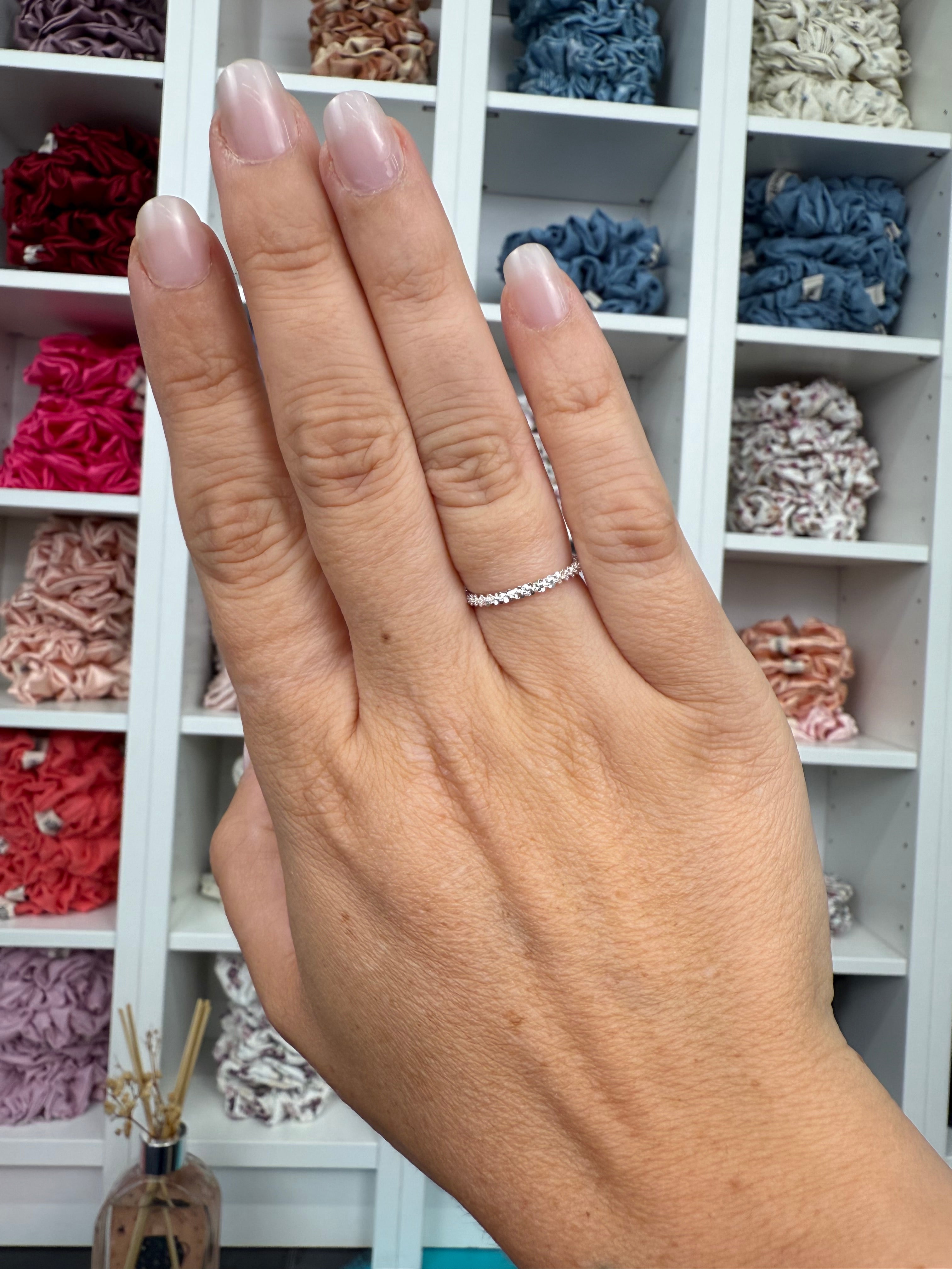 Schlichter Silberring verschied. Größen | Ring