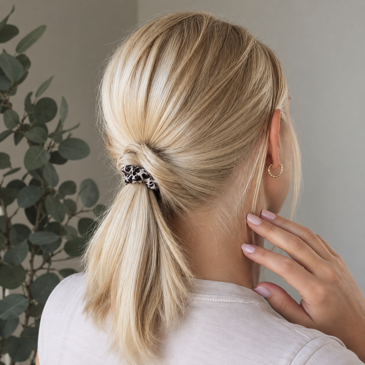 3er Set 'Leo-Classic' | Scrunchie-Minis - HAAR-ANKER