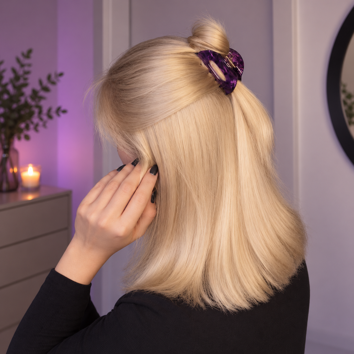 Amethyst | Haarklammer