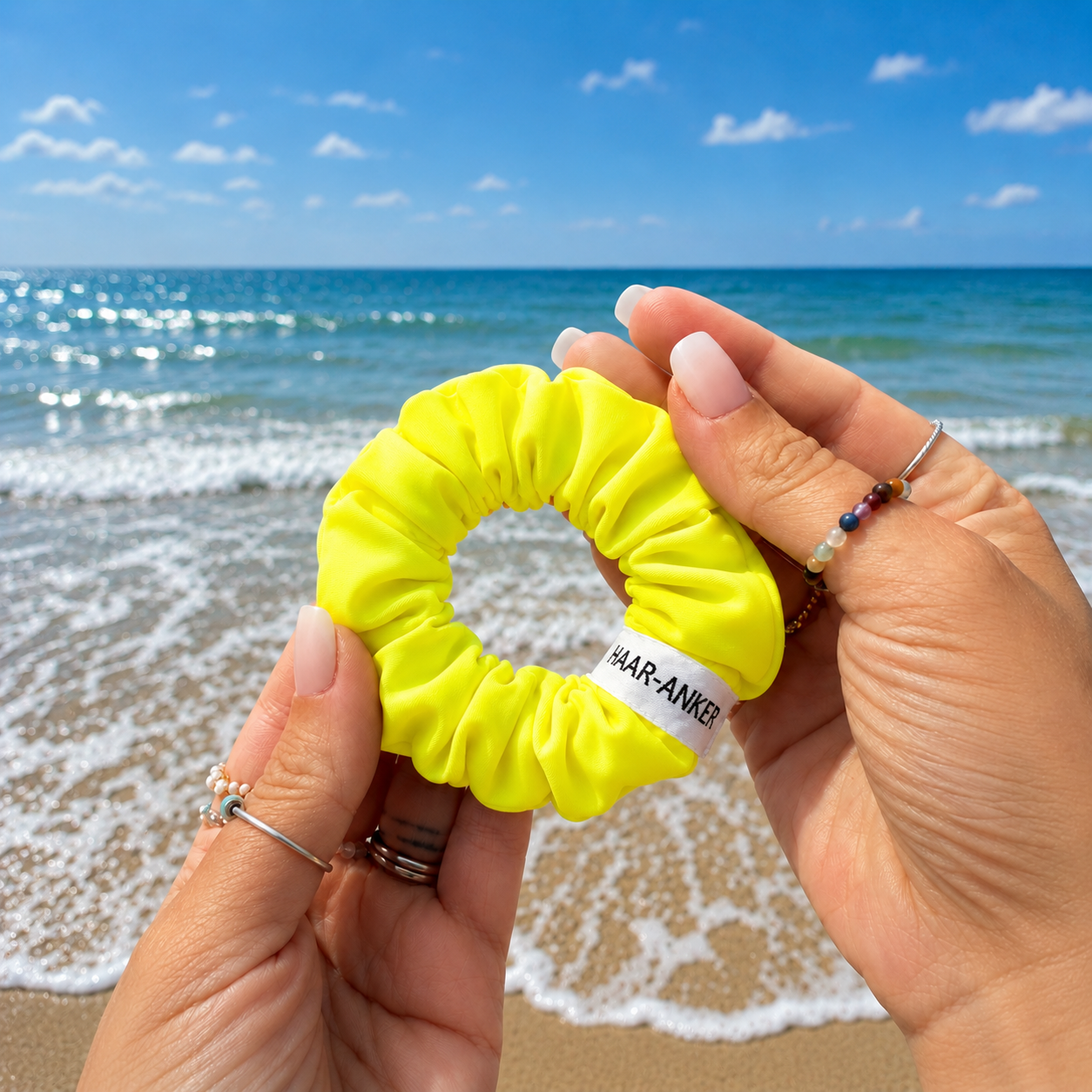 Neon Gelb – Active Kollektion | Scrunchie
