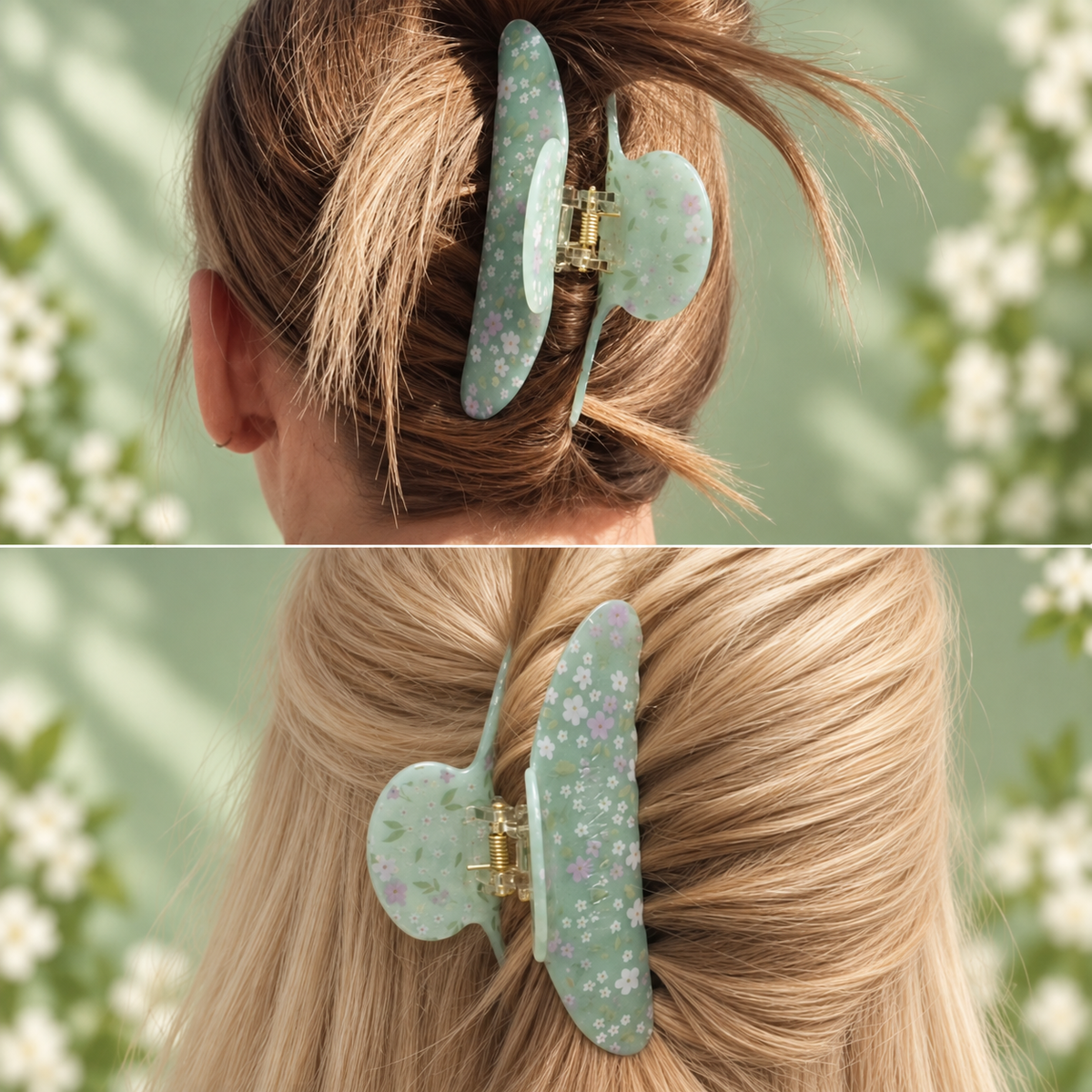 Daisy Mint | Haarklammer
