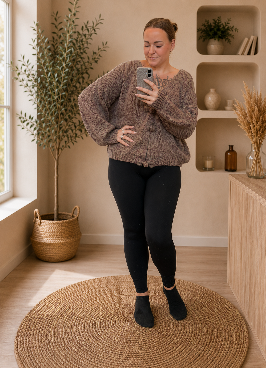 Schleifen-Jacke verschied. Farben | Cardigan