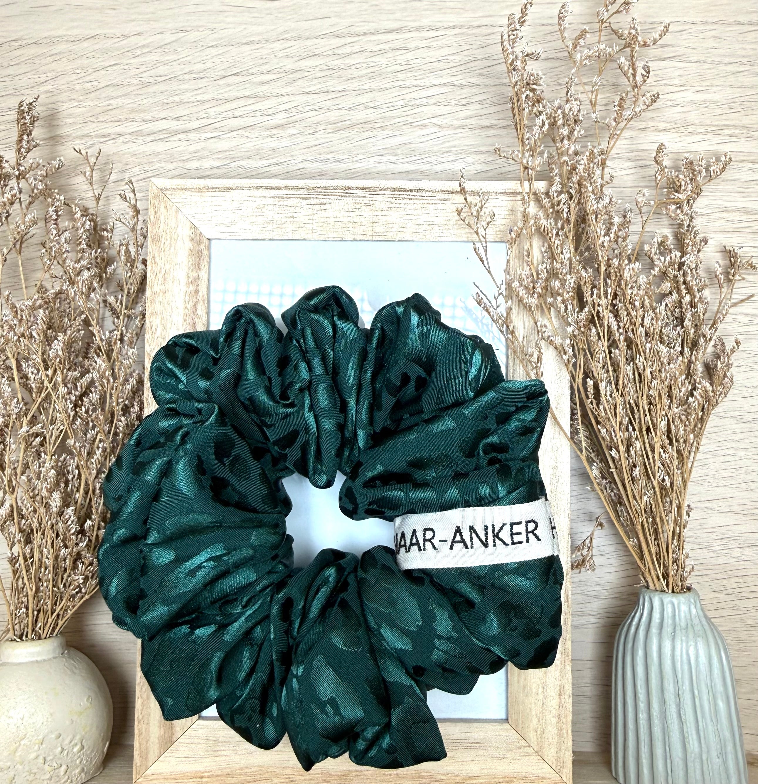 Satin Leo | XXL-Scrunchie