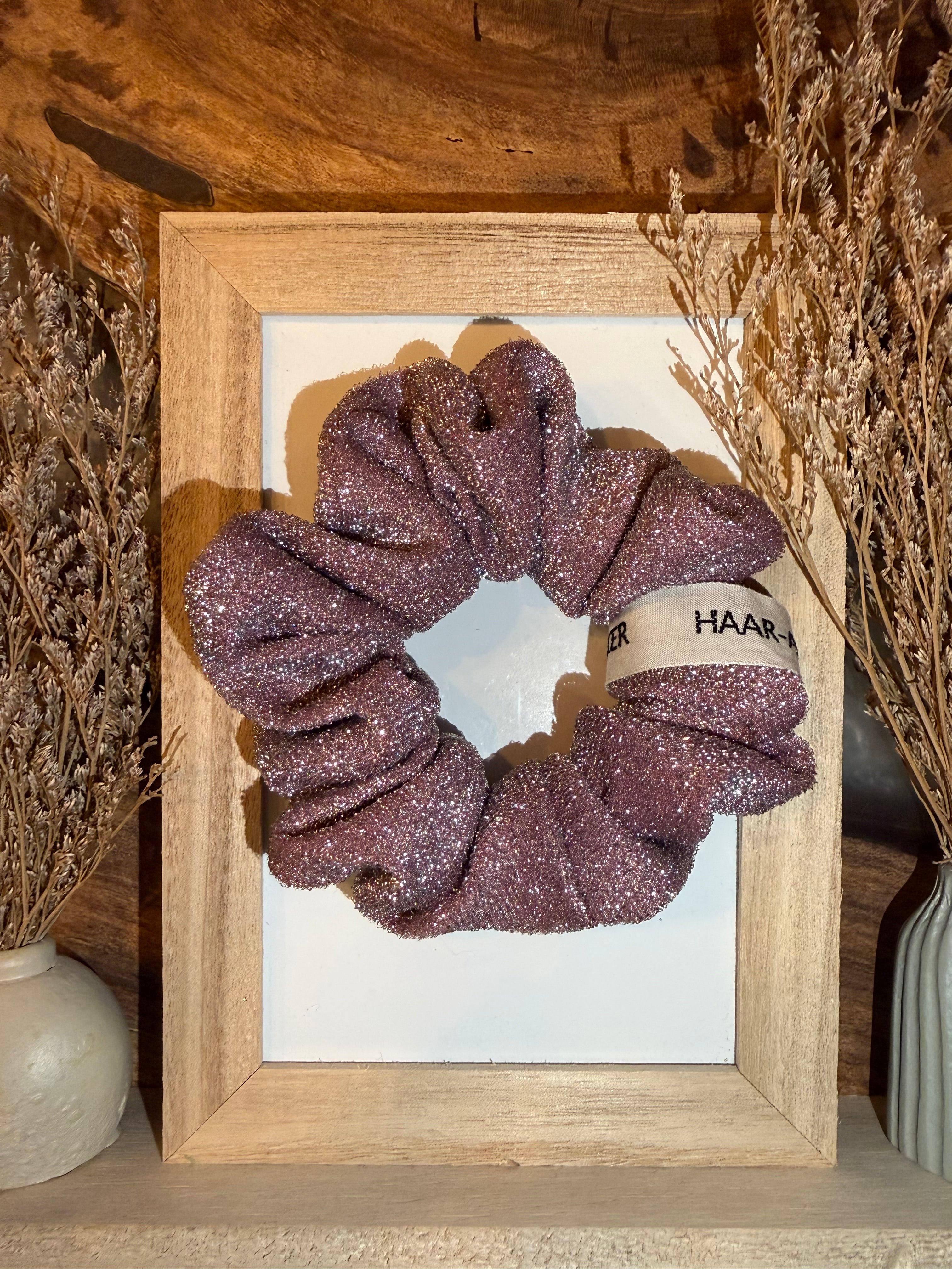 Glitzer Jersey | Scrunchie