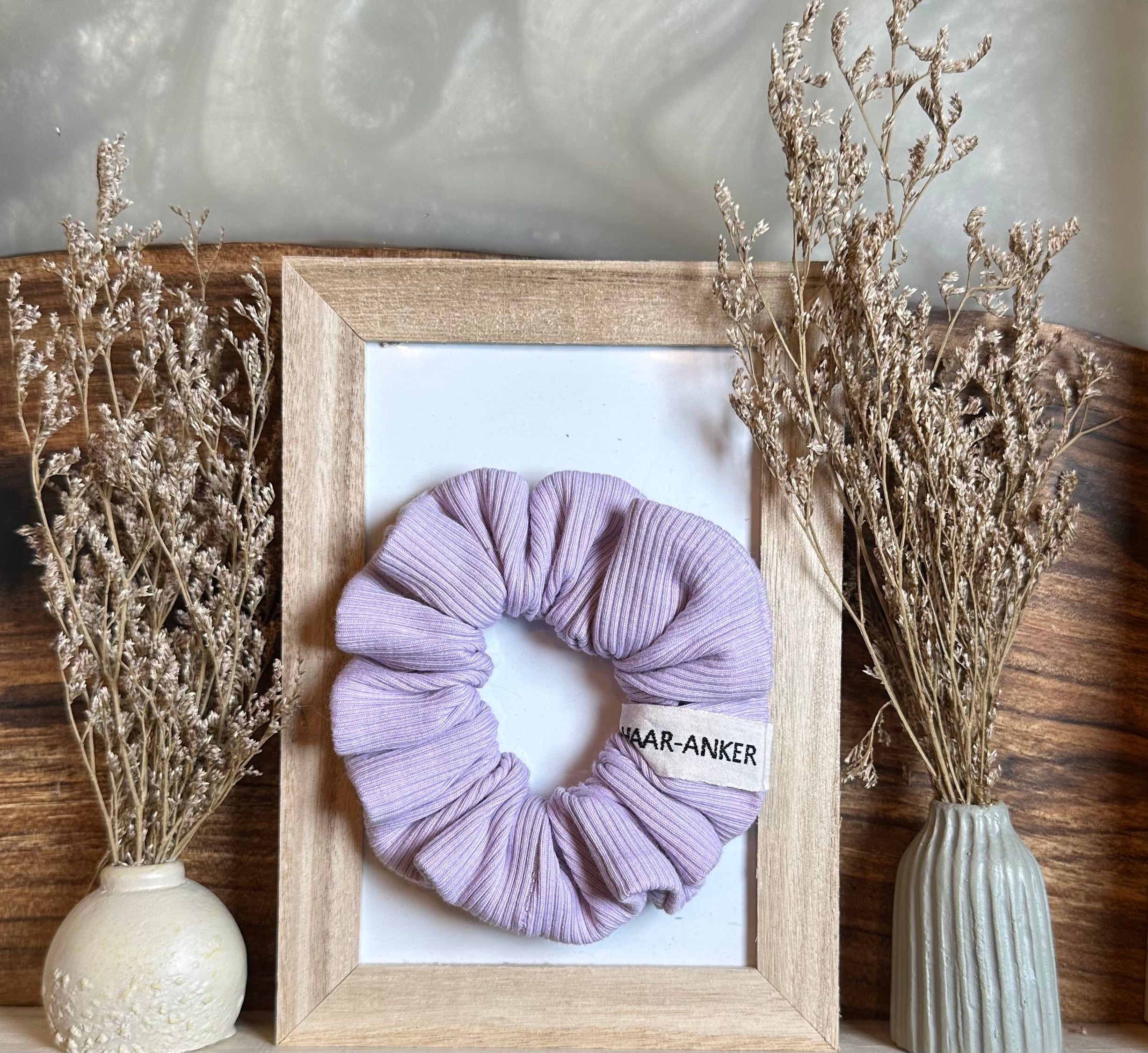 Rippjersey | Scrunchie // HAAR-ANKER