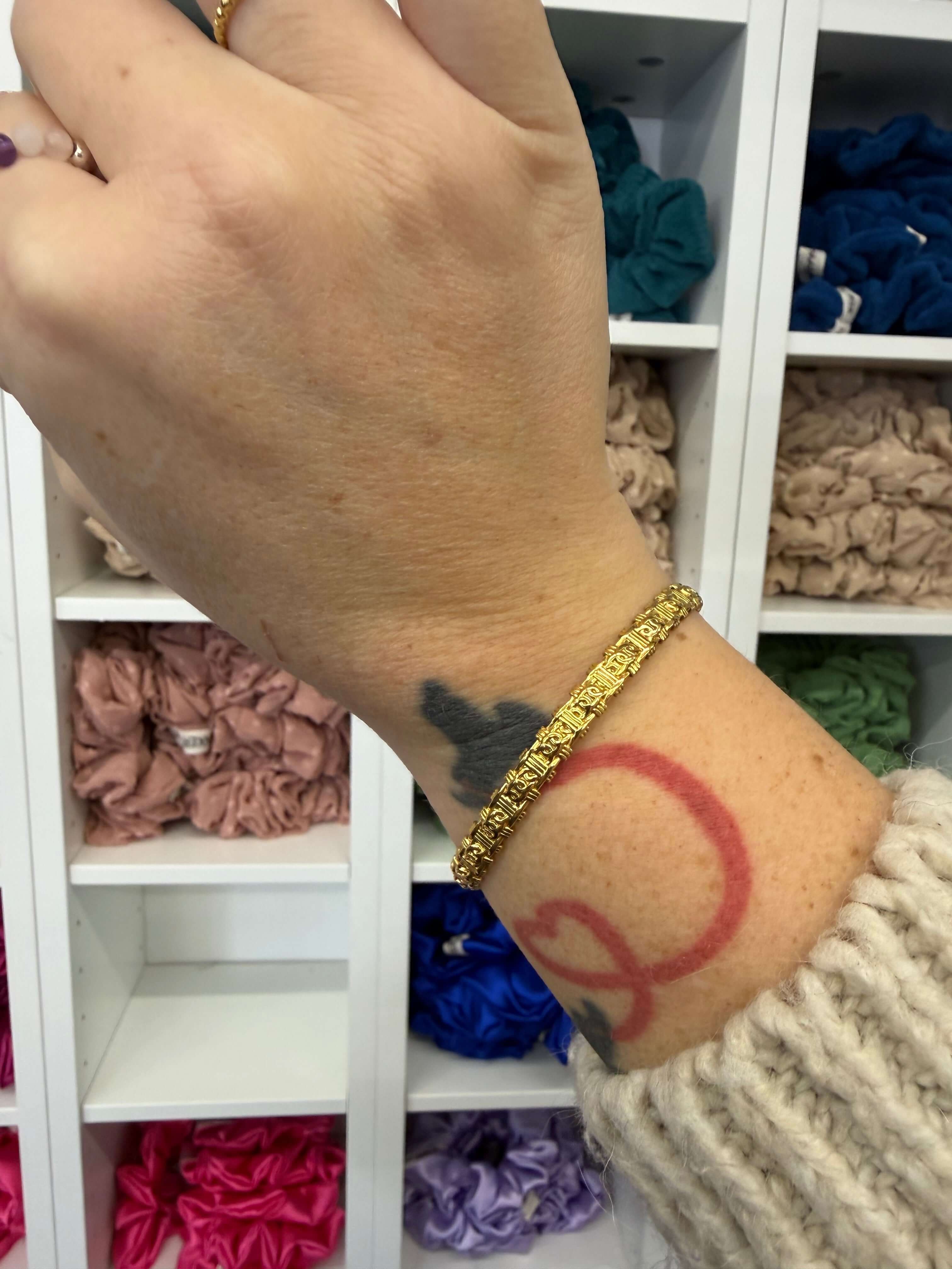 Armreif Gold | Armband / HAAR-ANKER