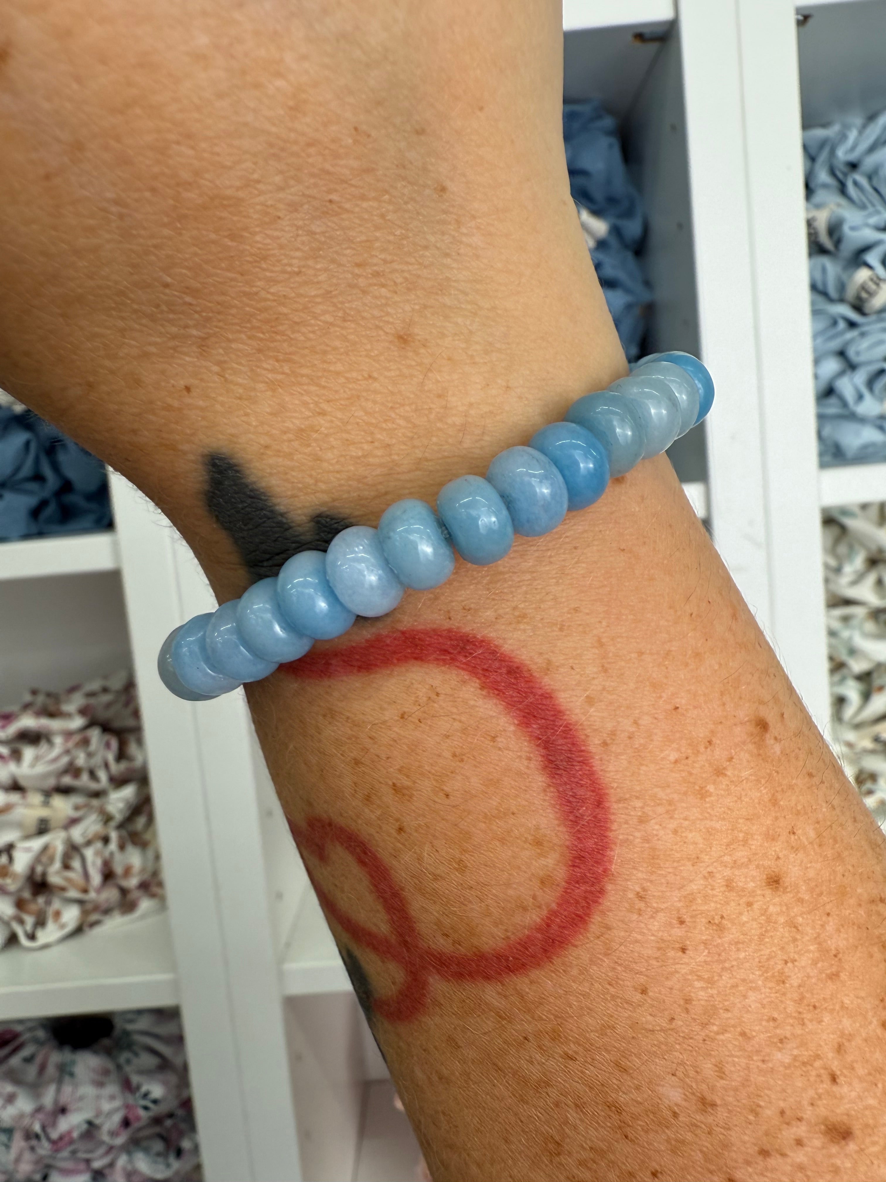 Bergkristall (gefärbt) | Armband