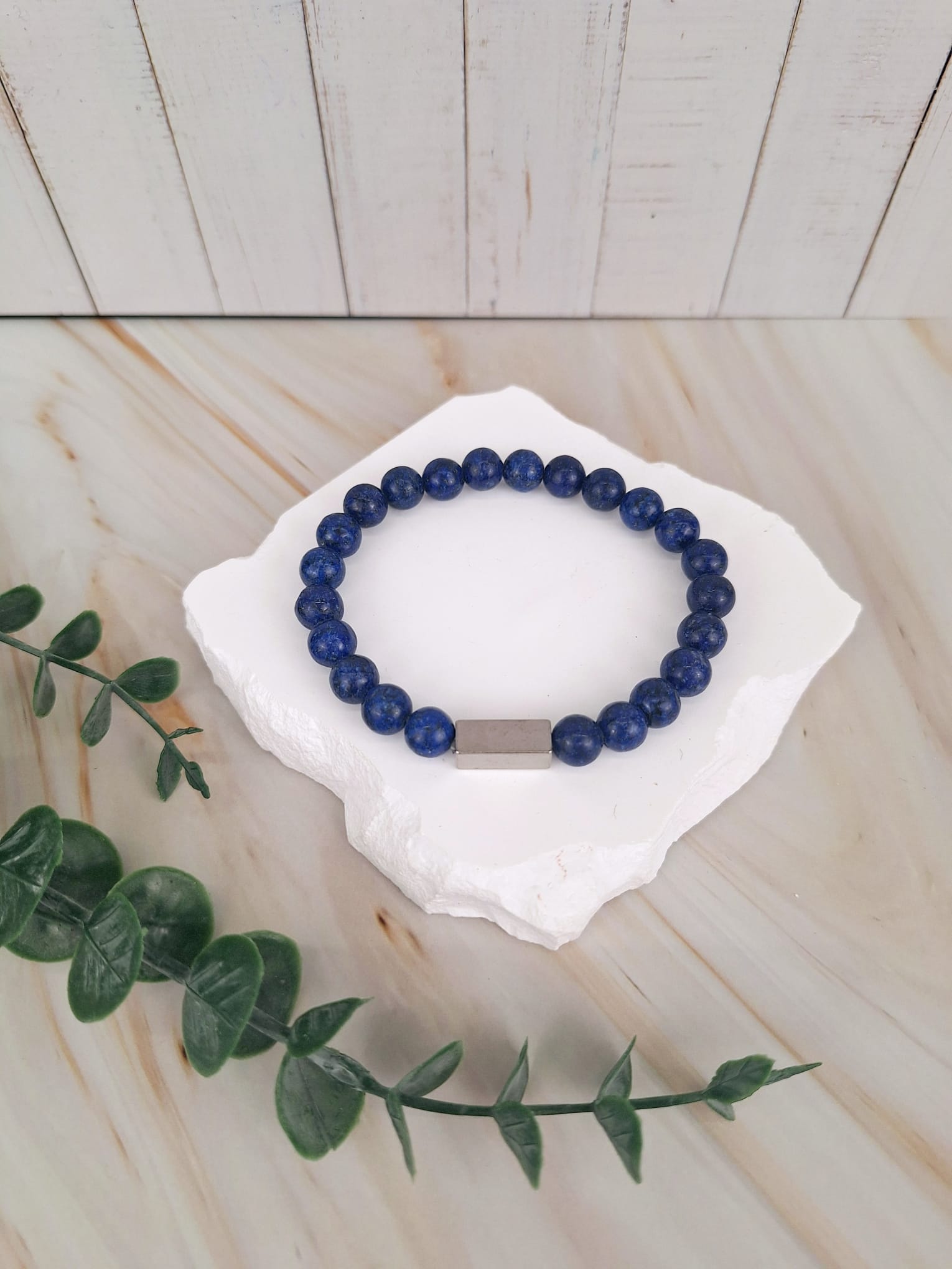 Steinarmband Edelstahl | Männerarmband | HAAR-ANKER