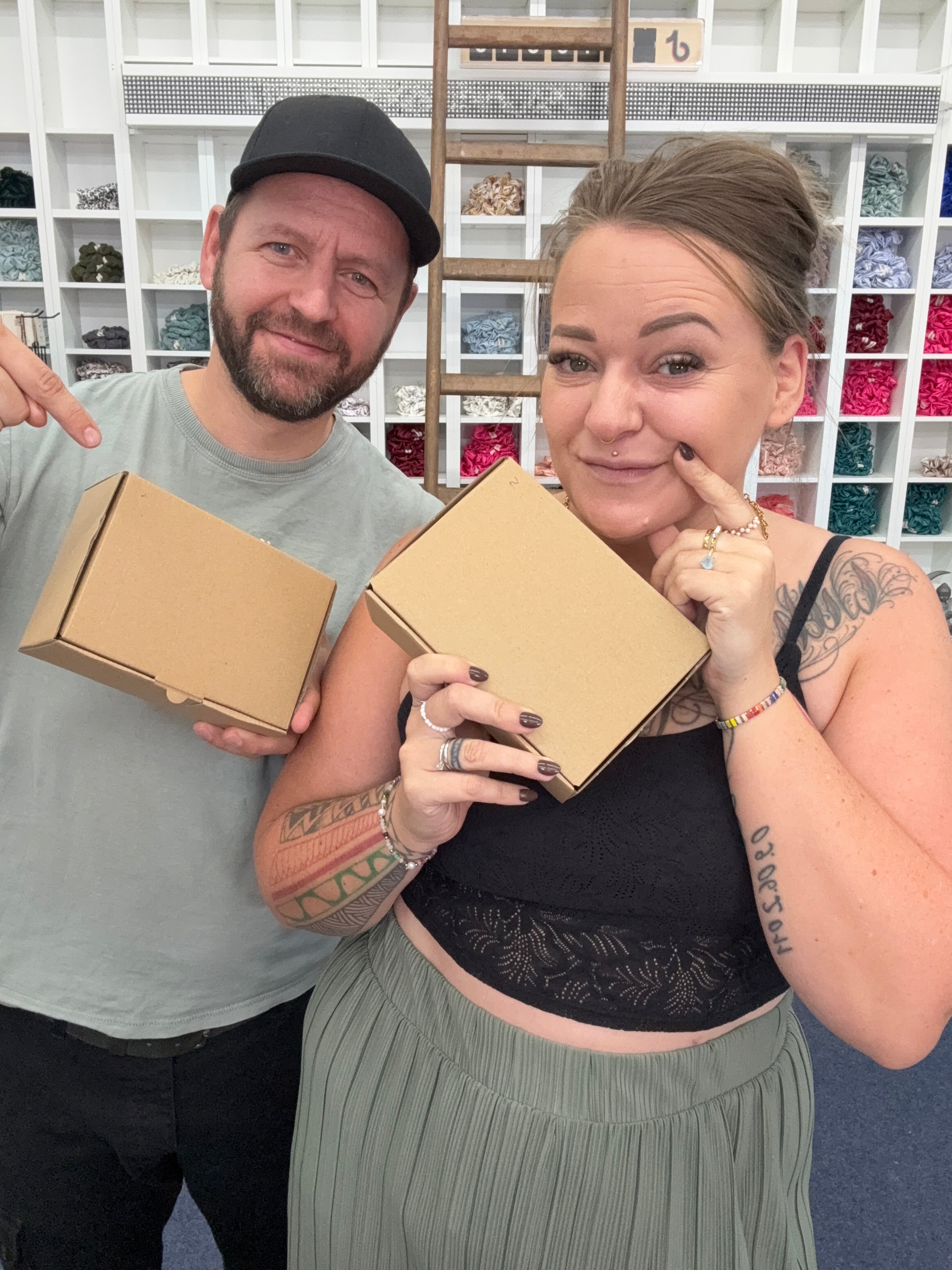 Überraschungsbox Haarklammern