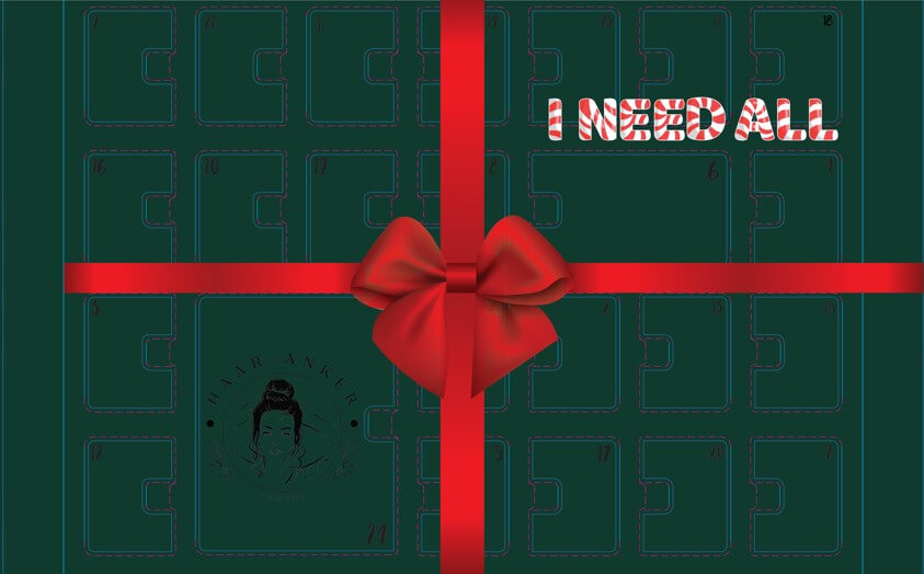 Großer Adventskalender 'I NEED ALL' | HAAR-ANKER